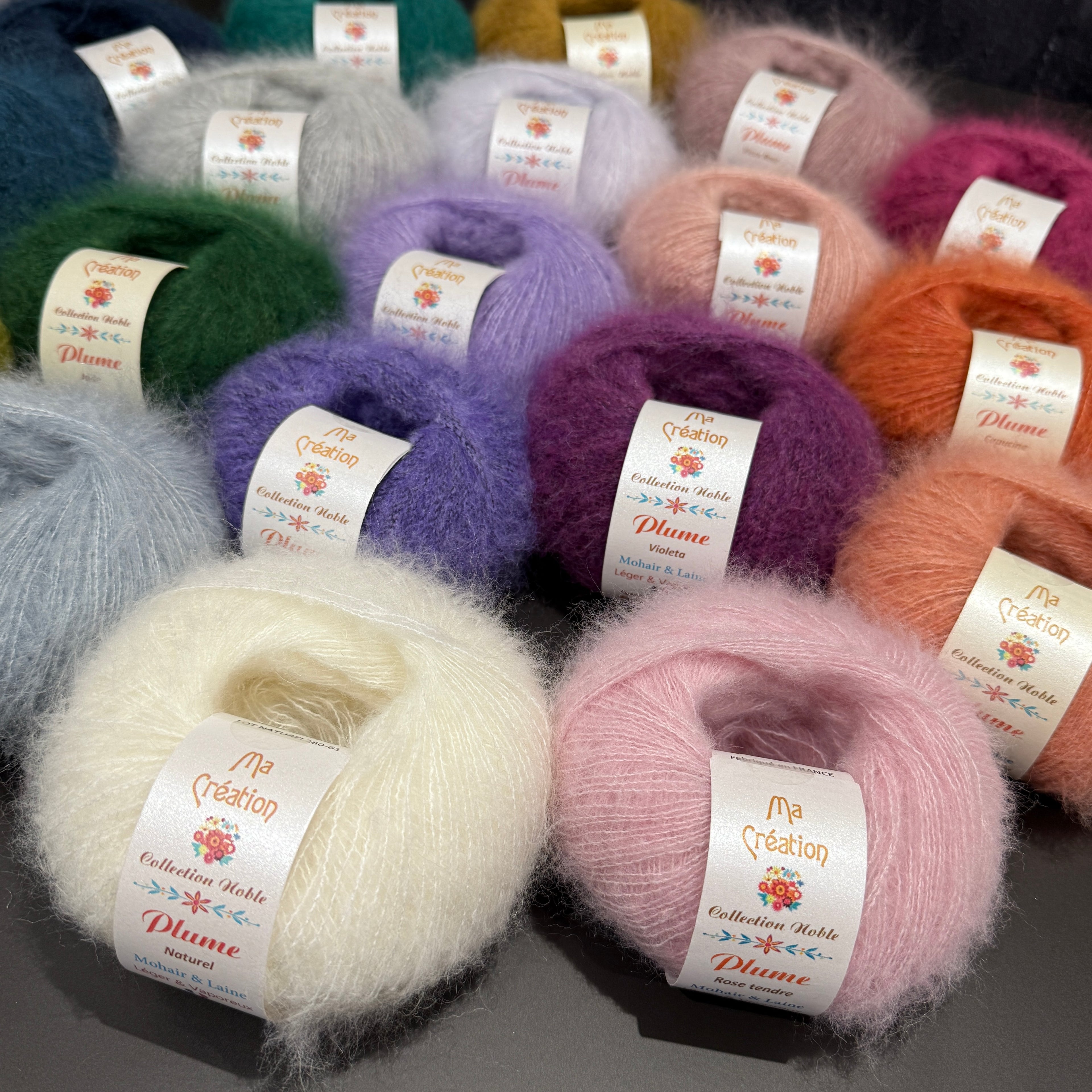 Mohair Plume Élégance – Légèreté exquise, douceur délicate
