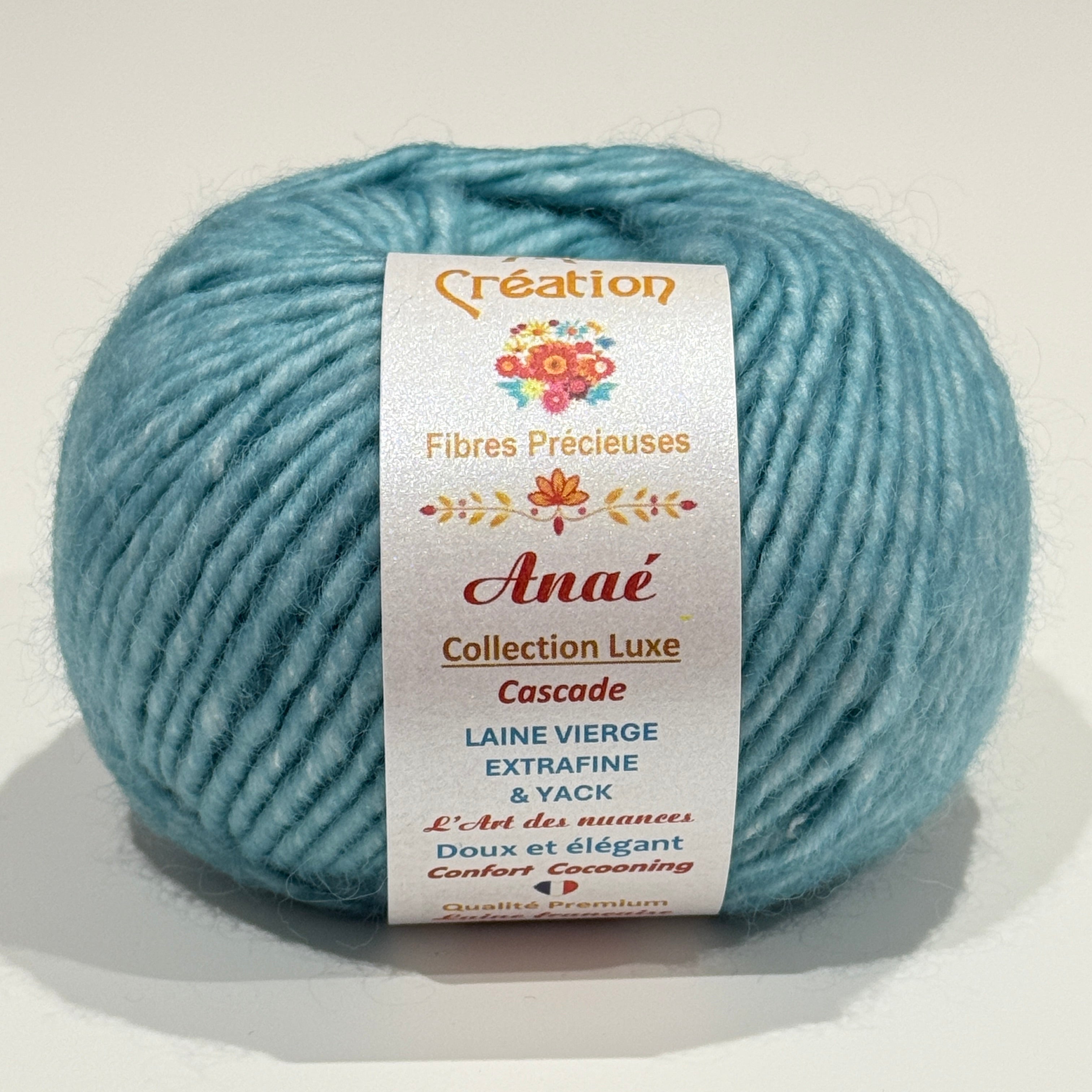 Anaé : laine vierge extrafine et yack