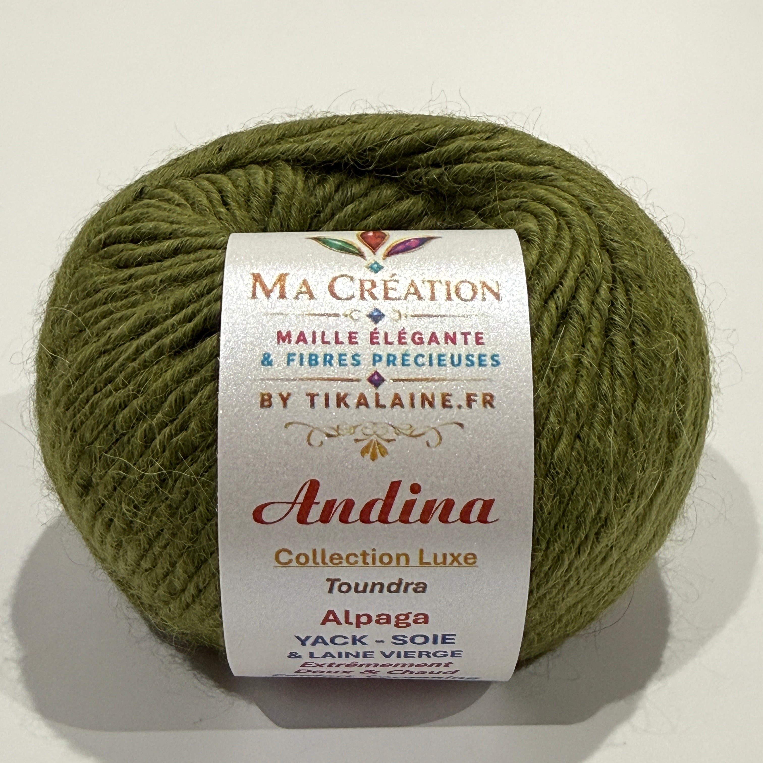 Andina : Alpaga, Yack, Soie et Laine vierge