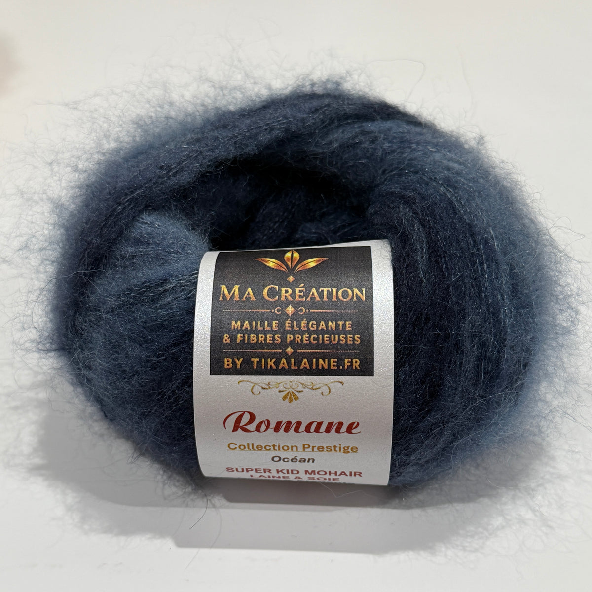 Romane : Super Kid Mohair • Soie • Laine peignée