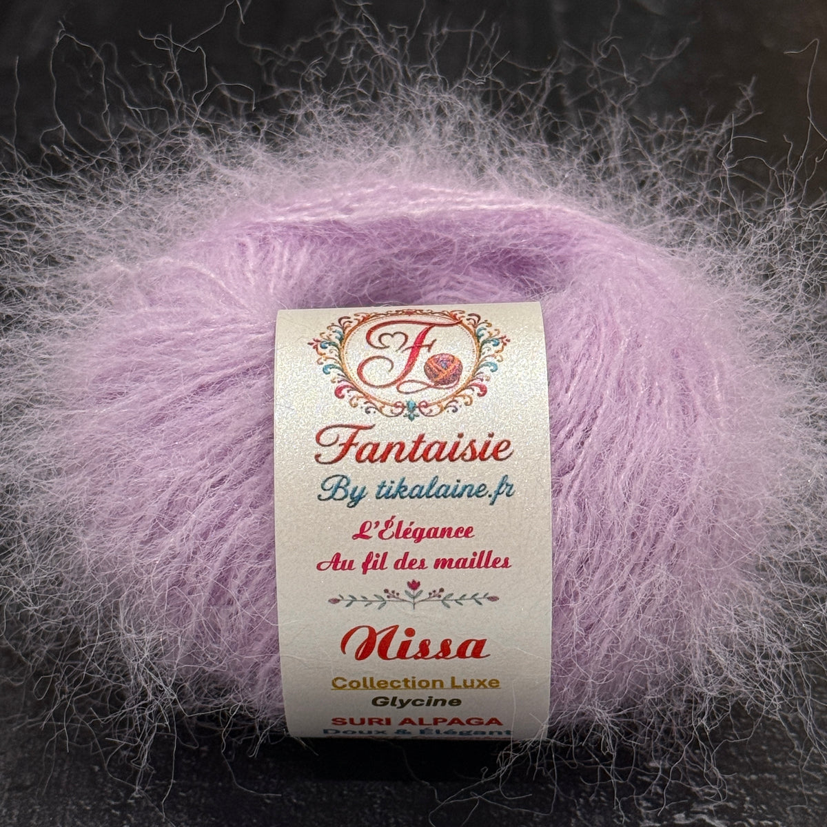 Nissa – Suri Alpaga doux et duveteux – lot à partir de 10 pelotes de 25 g / 110 m