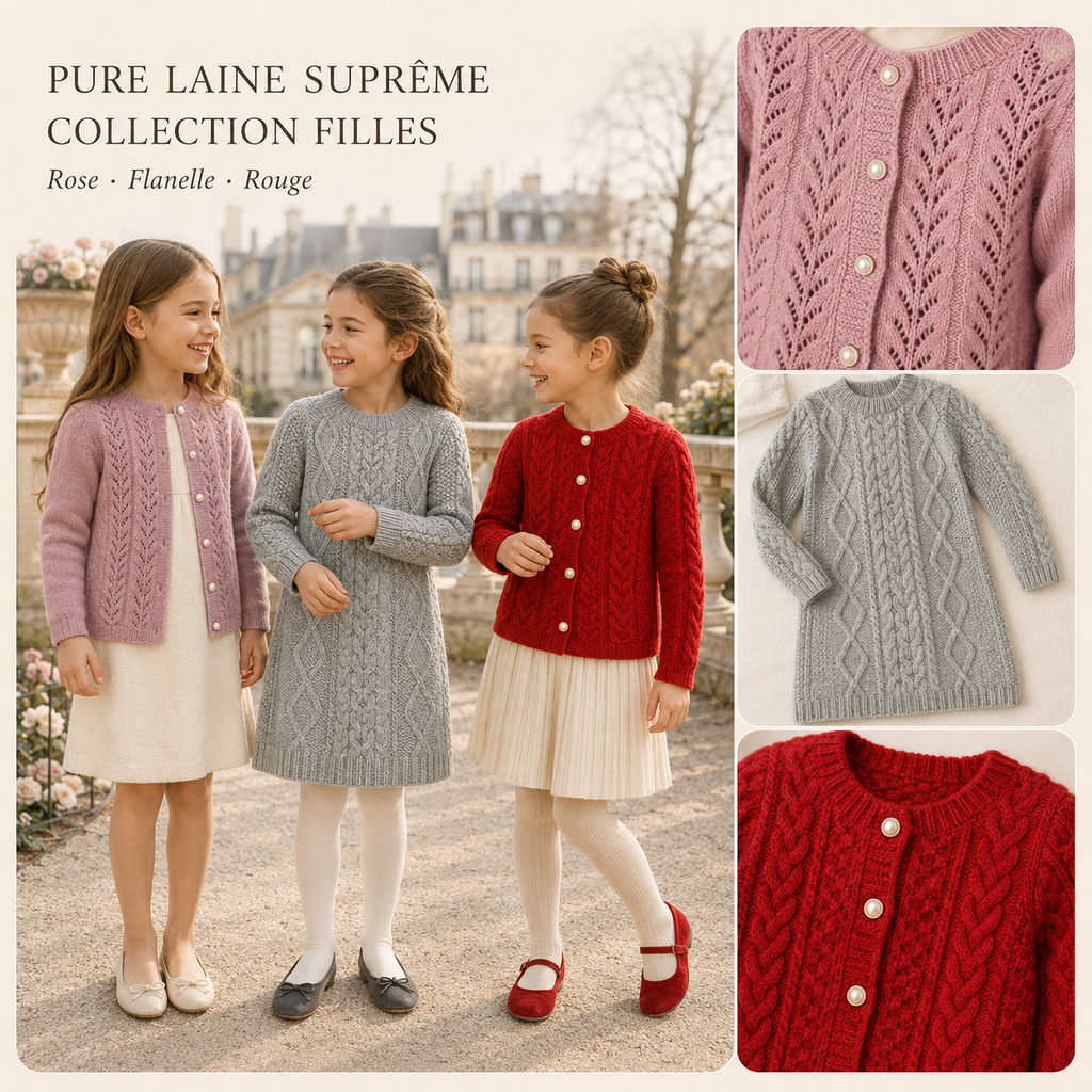 Pure laine Suprême : 100% laine vierge extra fine