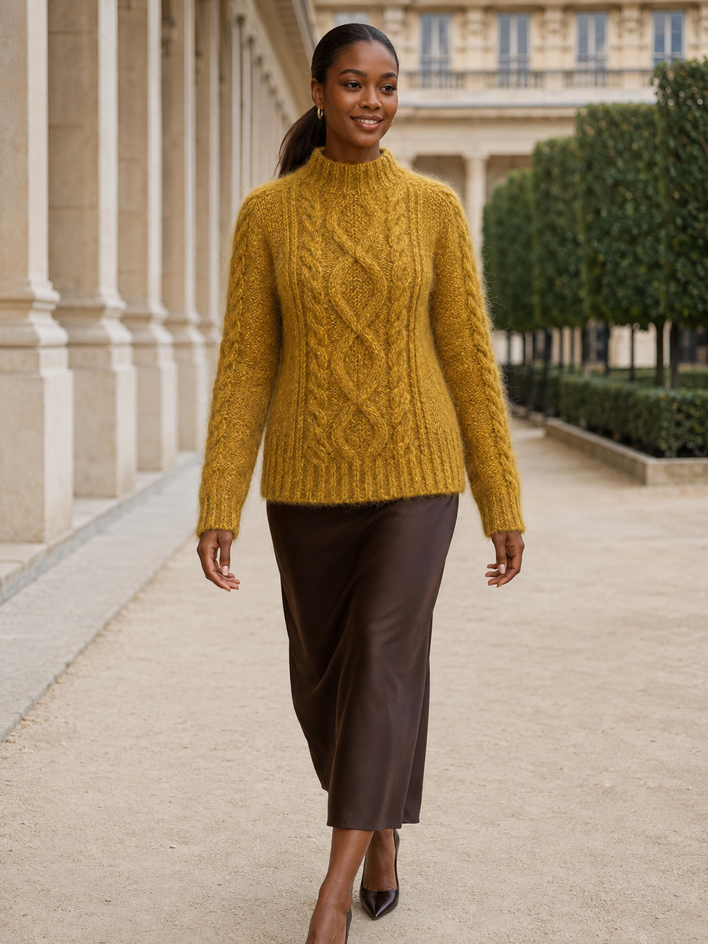 Priscillia : mohair, laine et lurex