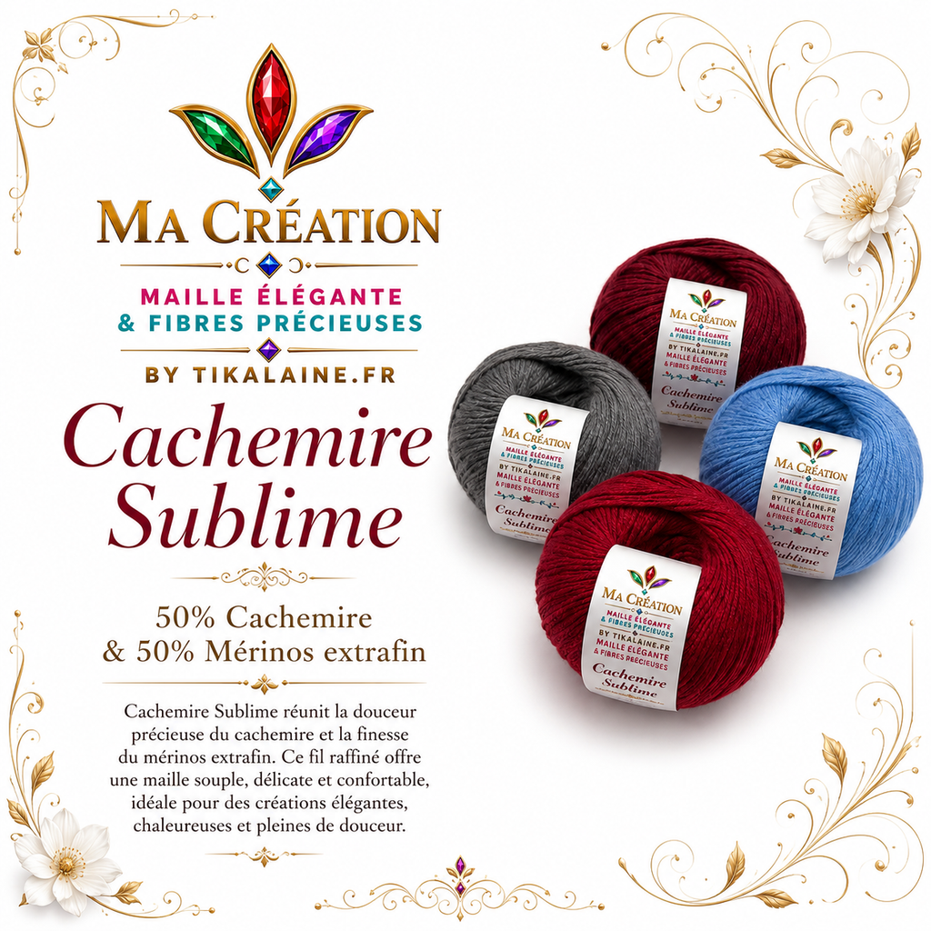 Cachemire Sublime : cachemire et mérinos