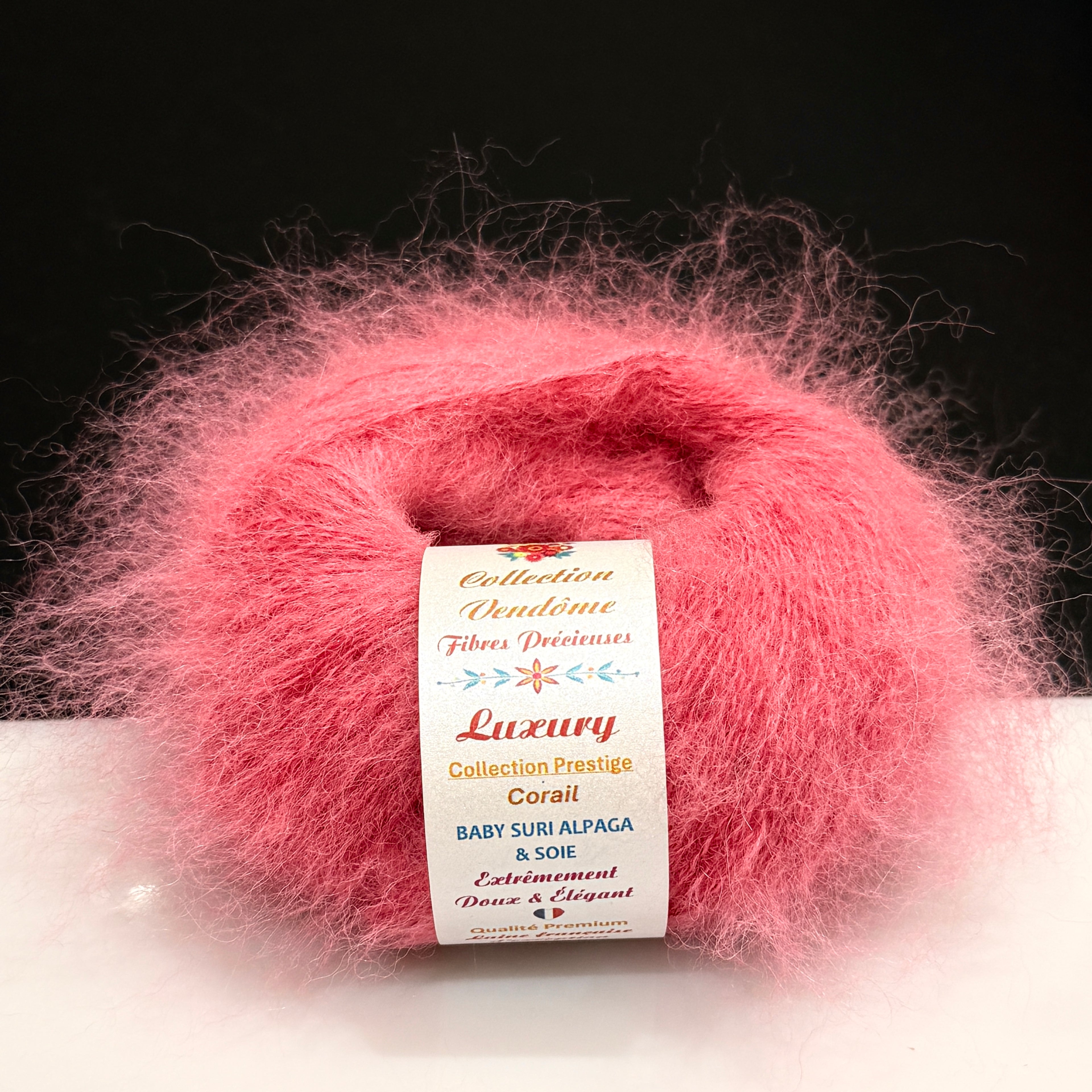Luxury – Baby Suri Alpaga des Andes & Soie