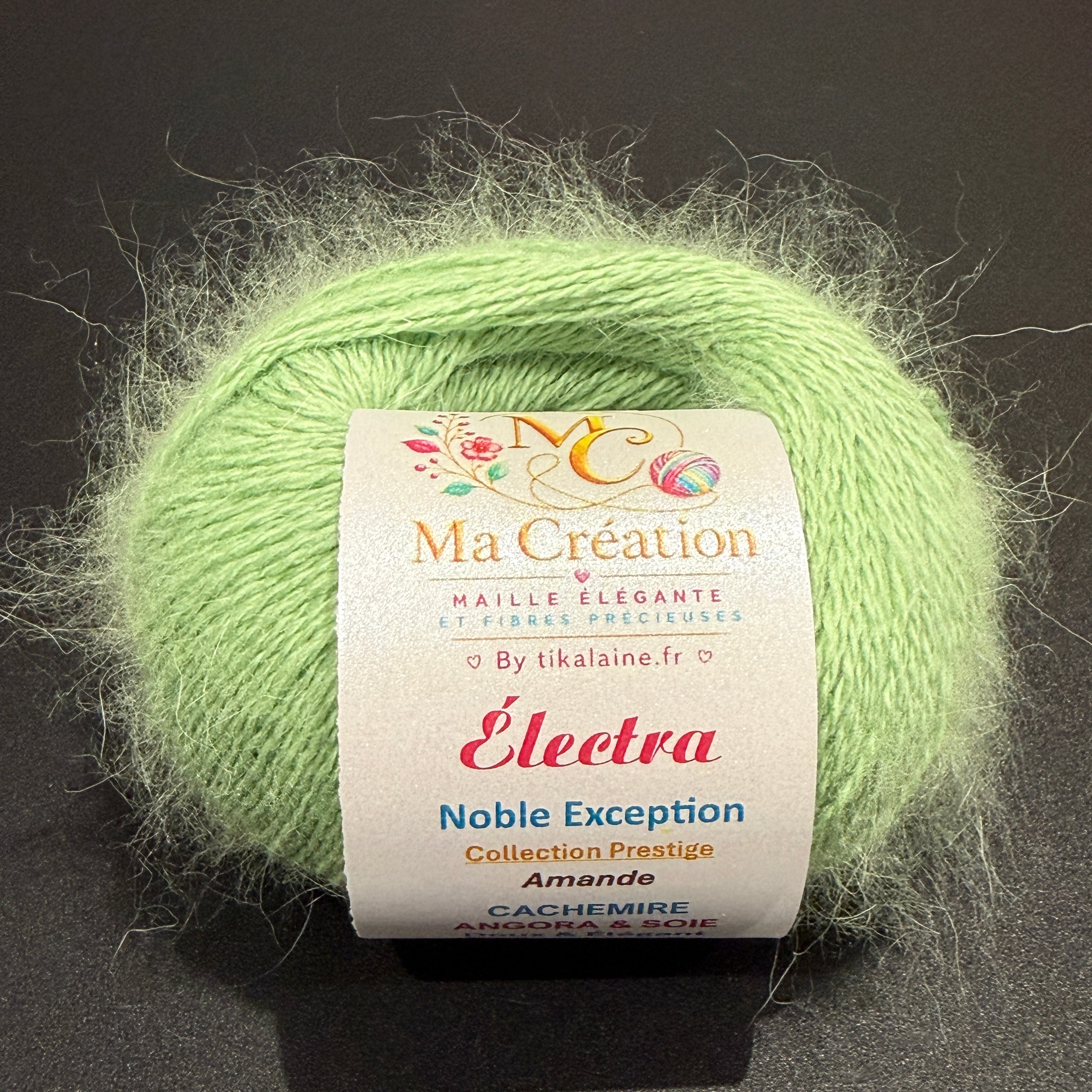 Noble Exception Électra : Cachemire, Angora & Soie