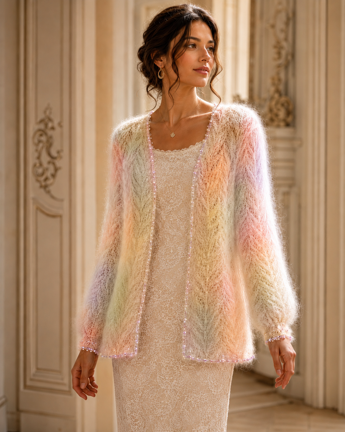 Kid Flowers : Kid Mohair et Soie