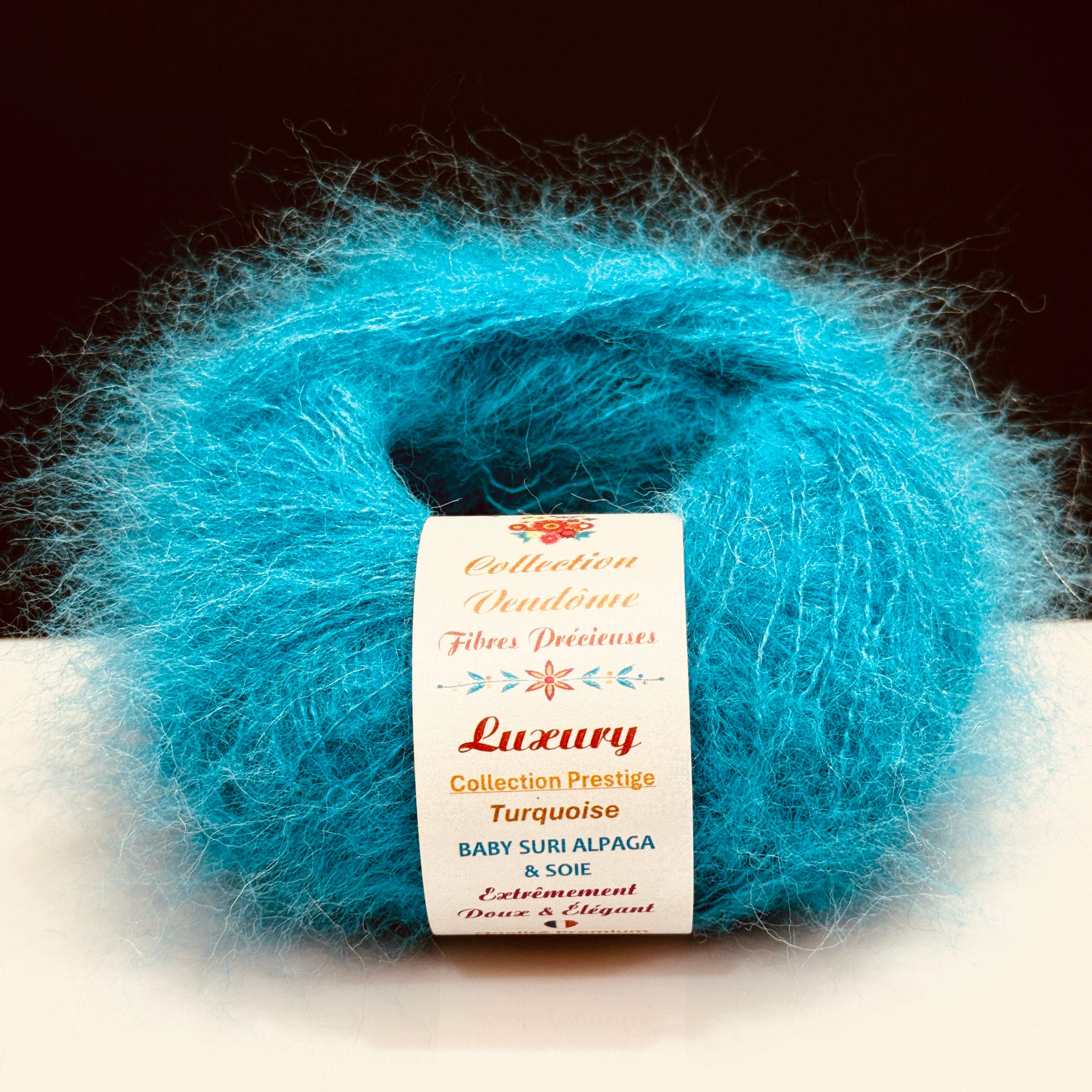 Luxury – Baby Suri Alpaga des Andes & Soie