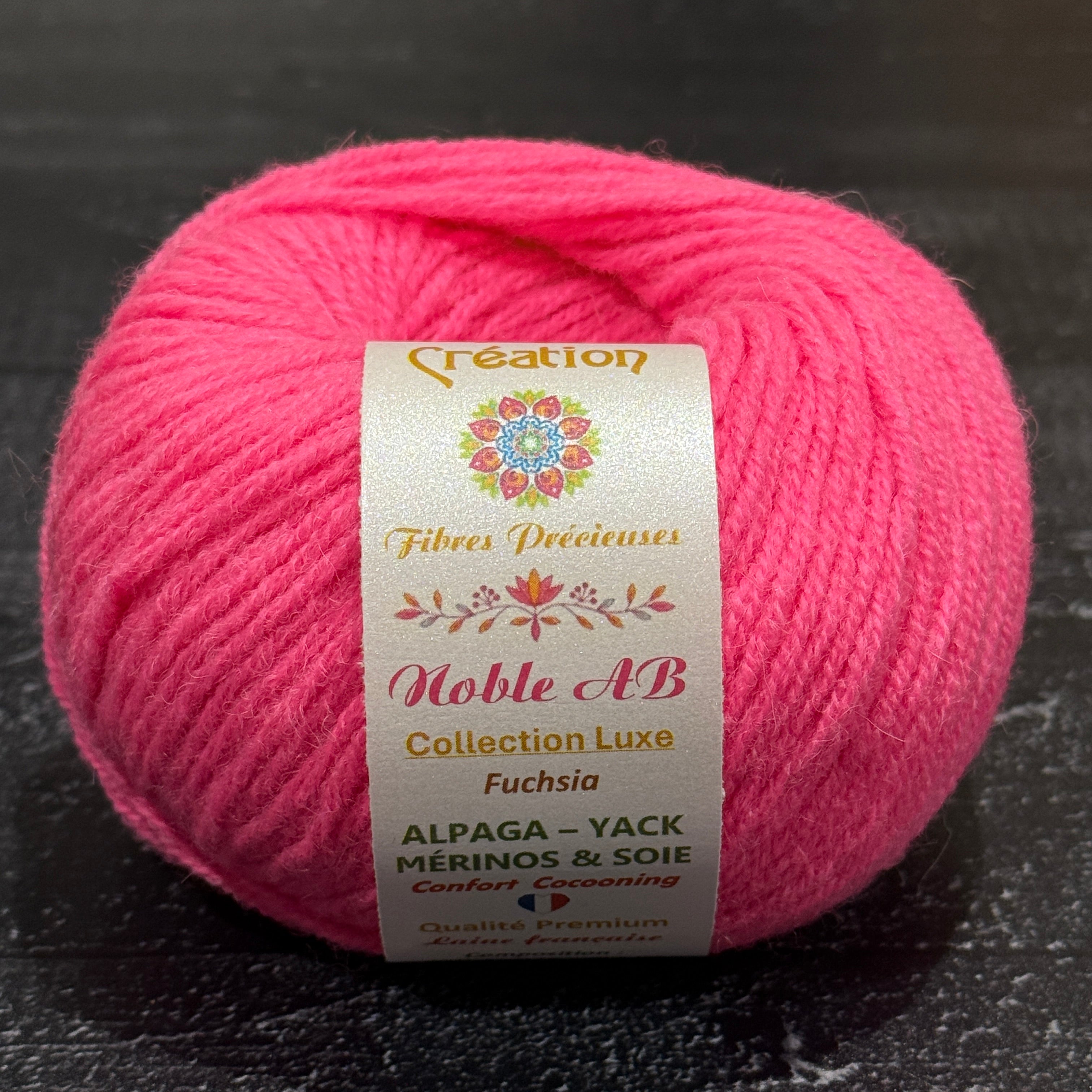 Noble AB : Alpaga, yack, mérinos et soie