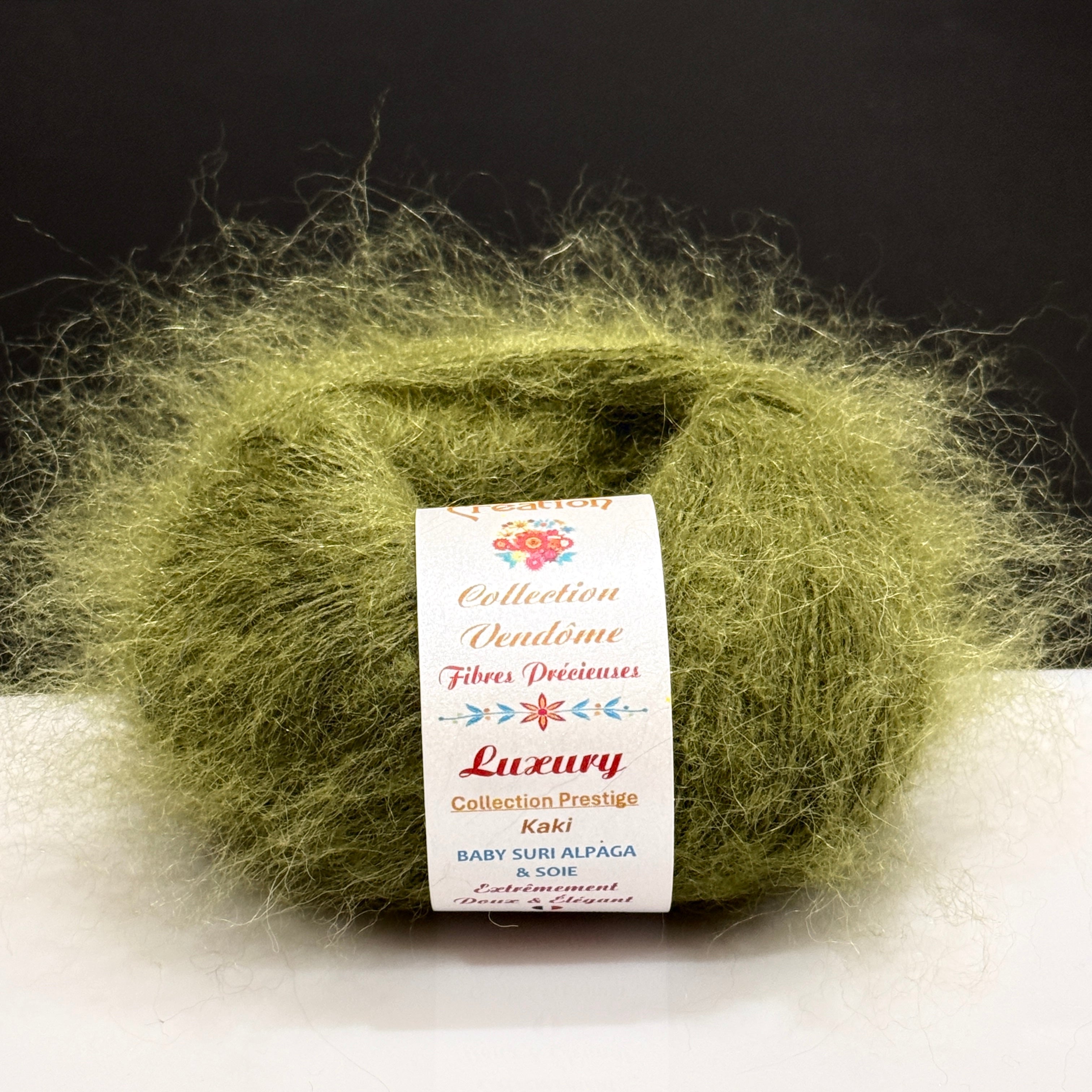 Luxury – Baby Suri Alpaga des Andes & Soie
