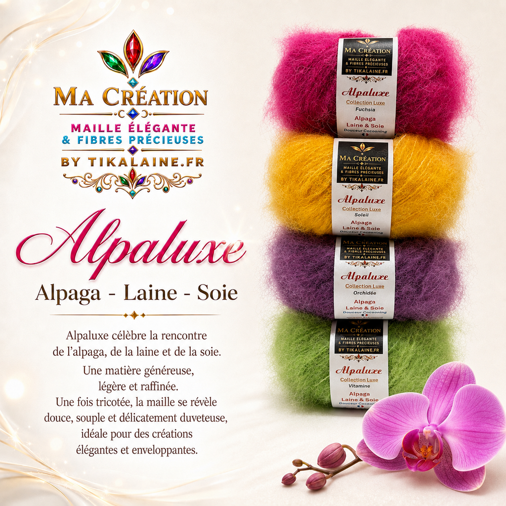 Alpaluxe : alpaga, laine et soie