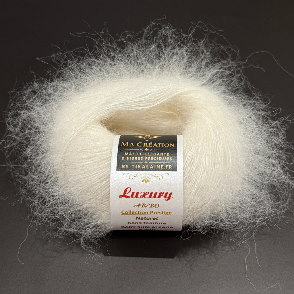 Luxury – Baby Suri Alpaga des Andes & Soie