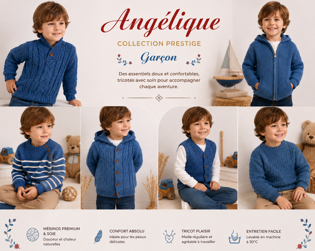 Angélique : Mérinos & Soie