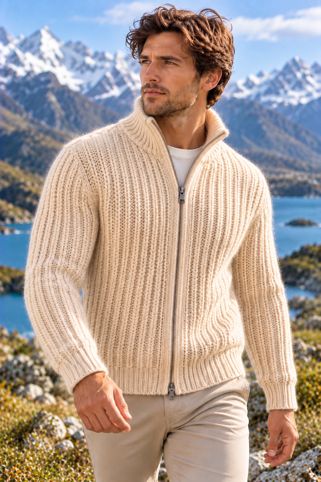 Nina : Angora Français, laine peignée et yack - pelote de 70g 120m - aiguilles/crochet 4-4,5mm