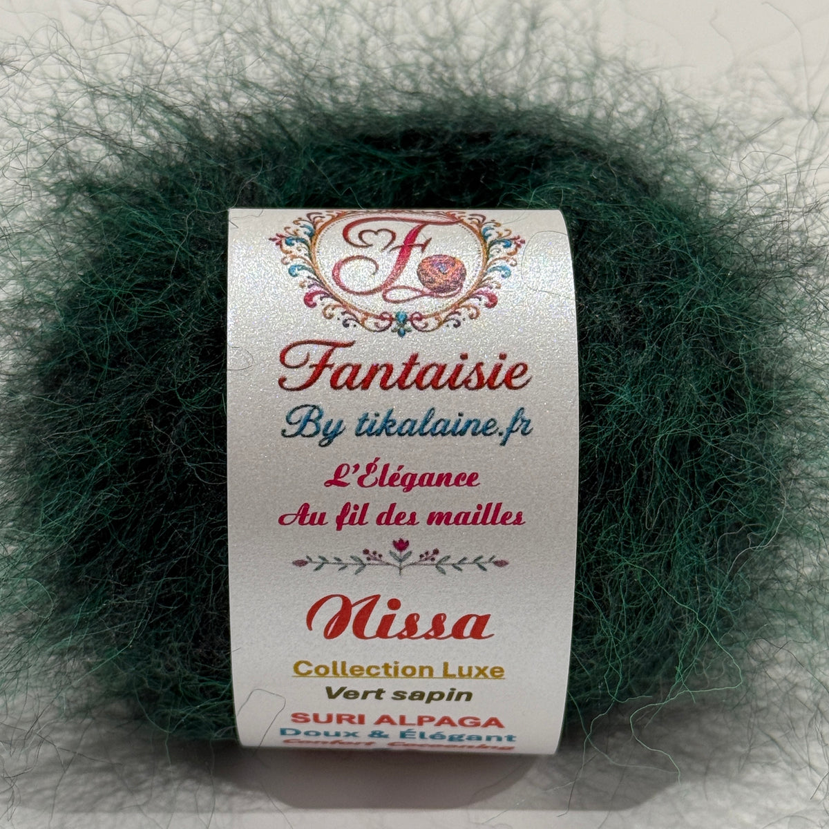Nissa – Suri Alpaga doux et duveteux – lot à partir de 10 pelotes de 25 g / 110 m