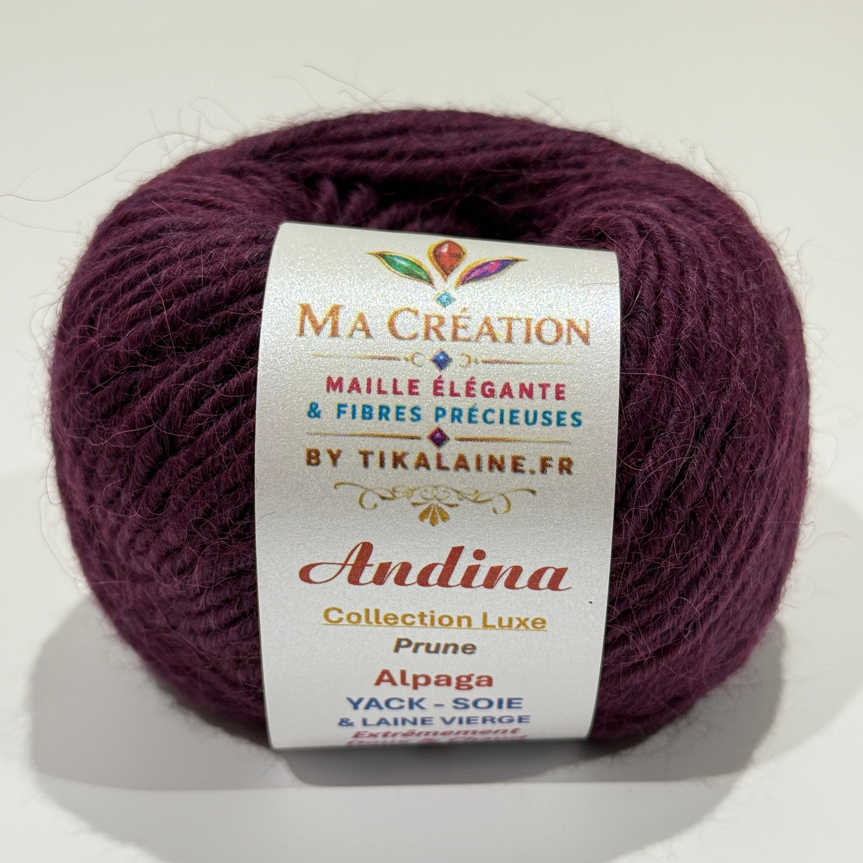 Andina : Alpaga, Yack, Soie et Laine vierge