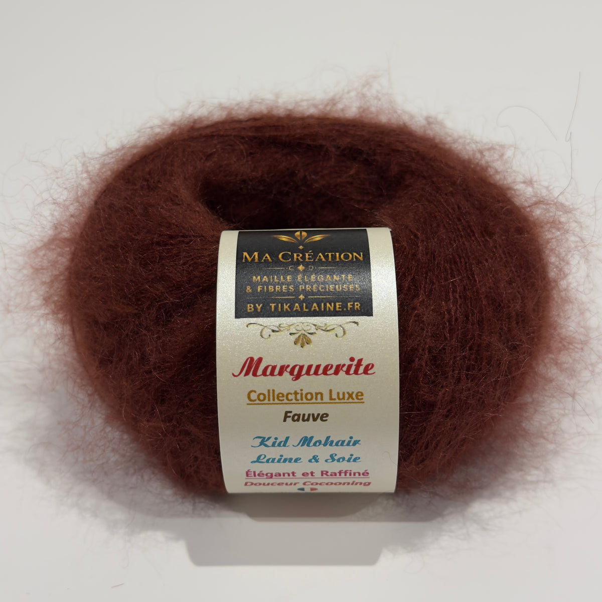 Marguerite : Kid mohair, laine et soie