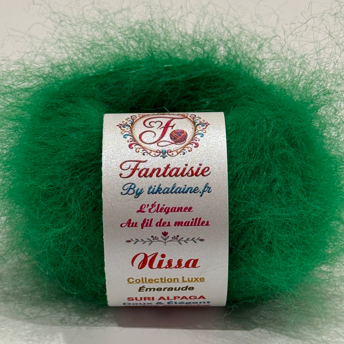Nissa – Suri Alpaga doux et duveteux – lot à partir de 10 pelotes de 25 g / 110 m