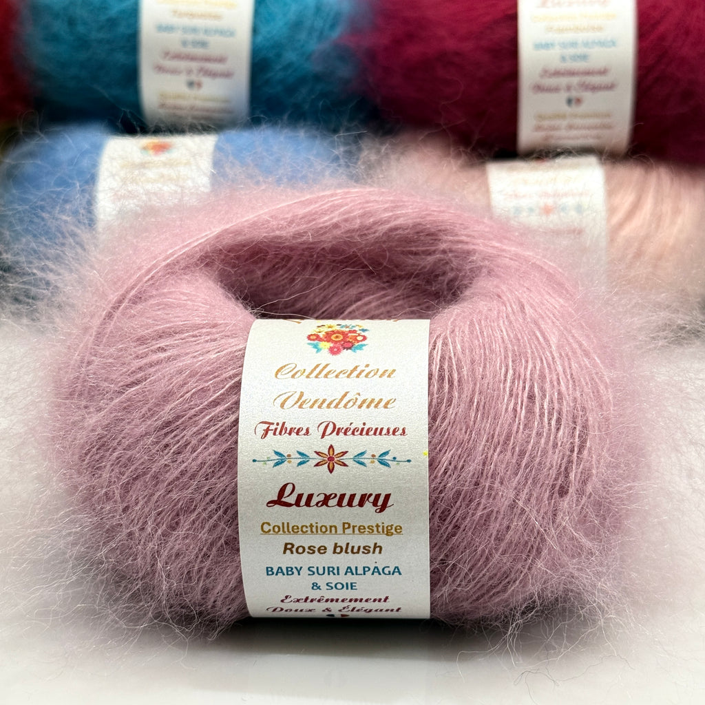 Luxury – Baby Suri Alpaga des Andes & Soie