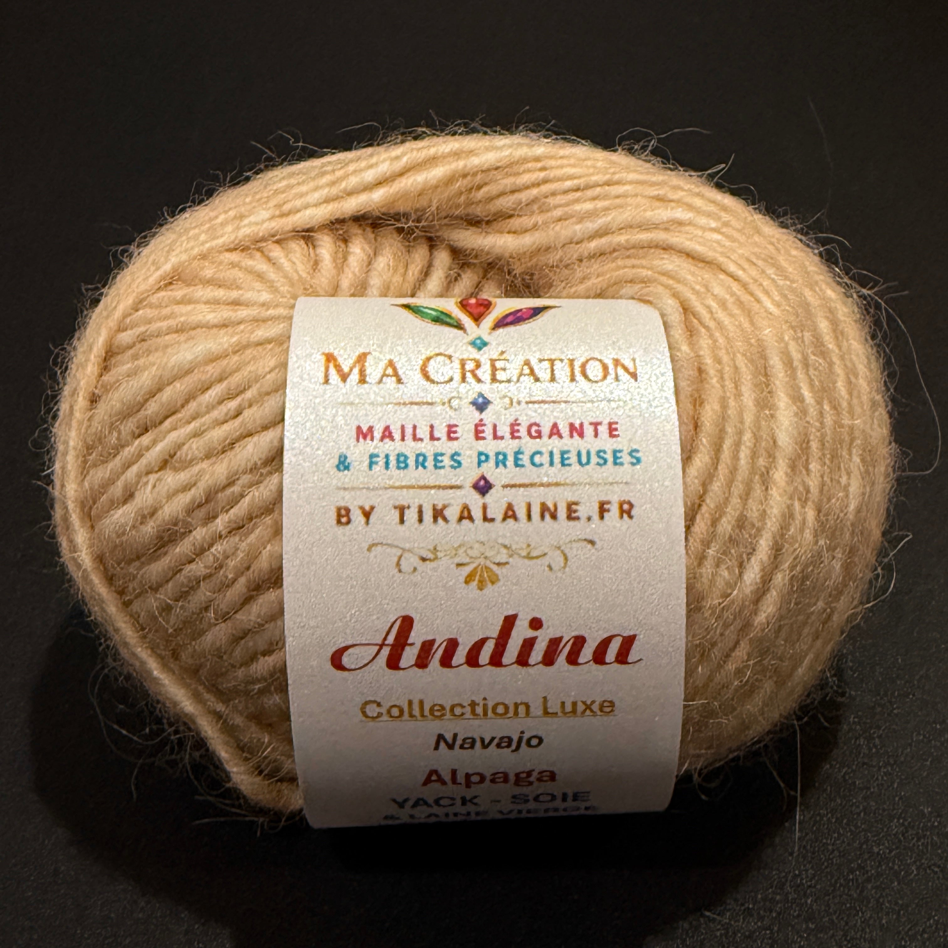 Andina : Alpaga, Yack, Soie et Laine vierge
