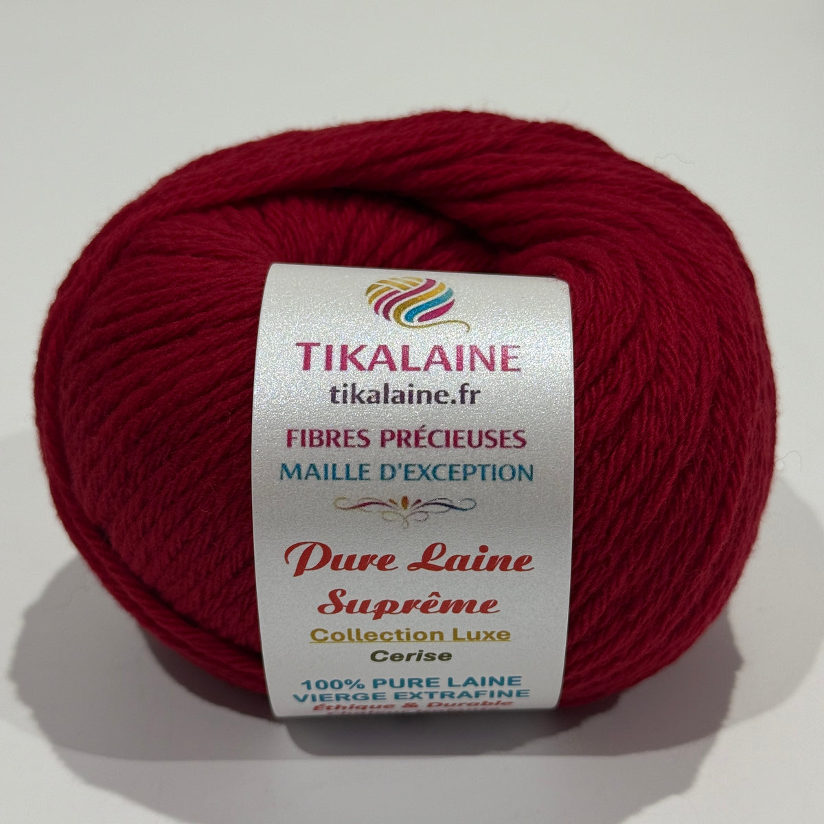 Pure laine Suprême : 100% laine vierge extra fine