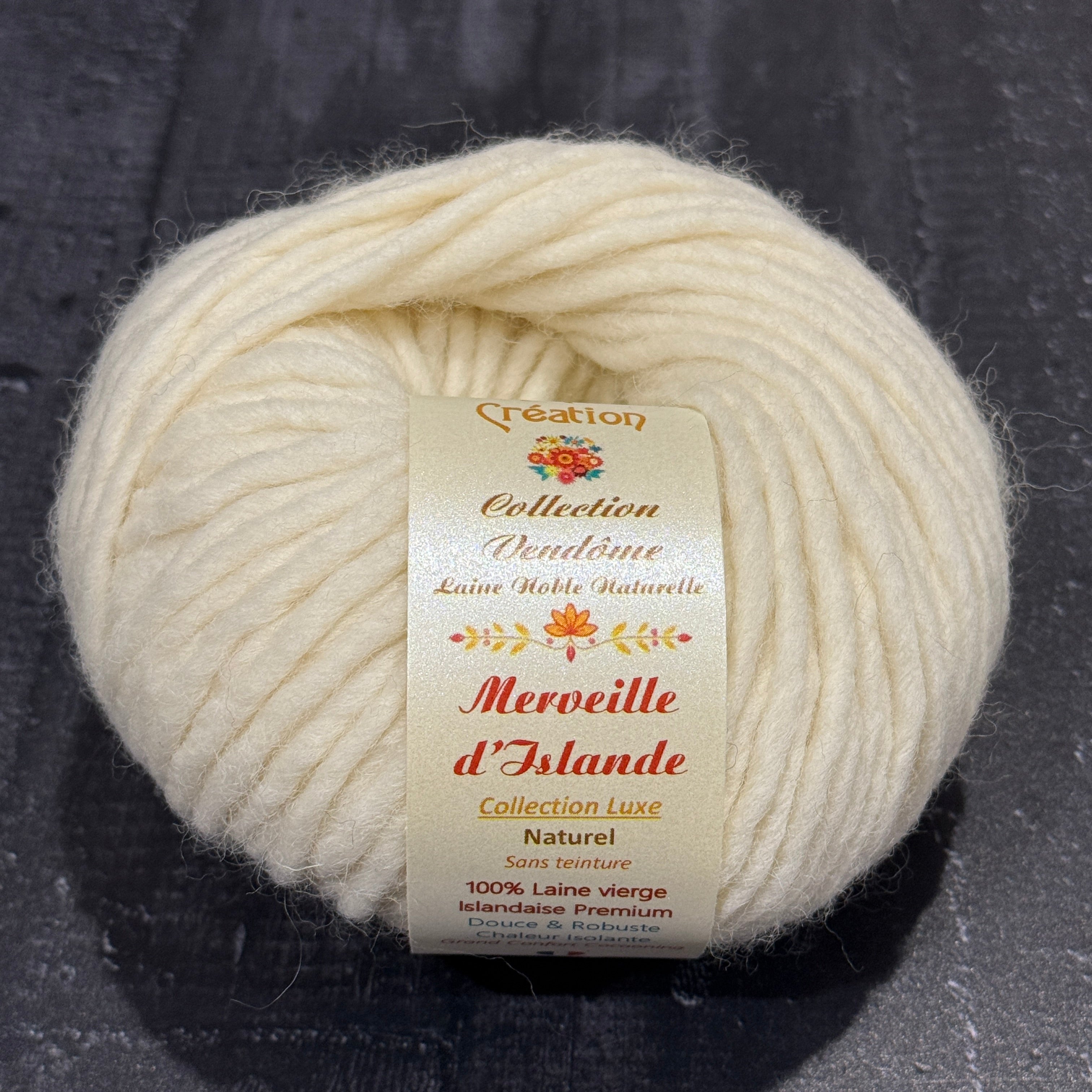 Merveille d’Islande : 100% laine vierge islandaise