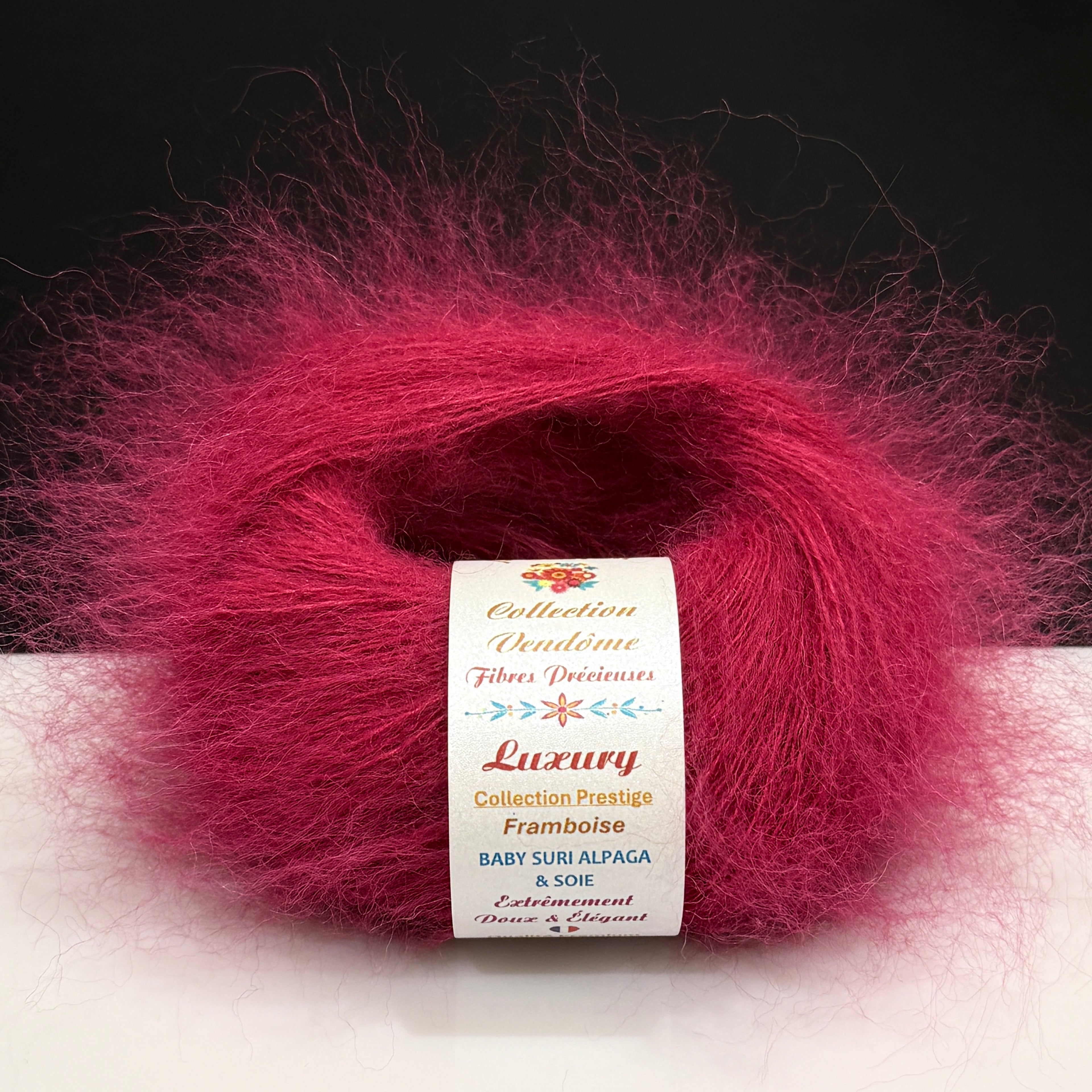 Luxury – Baby Suri Alpaga des Andes & Soie