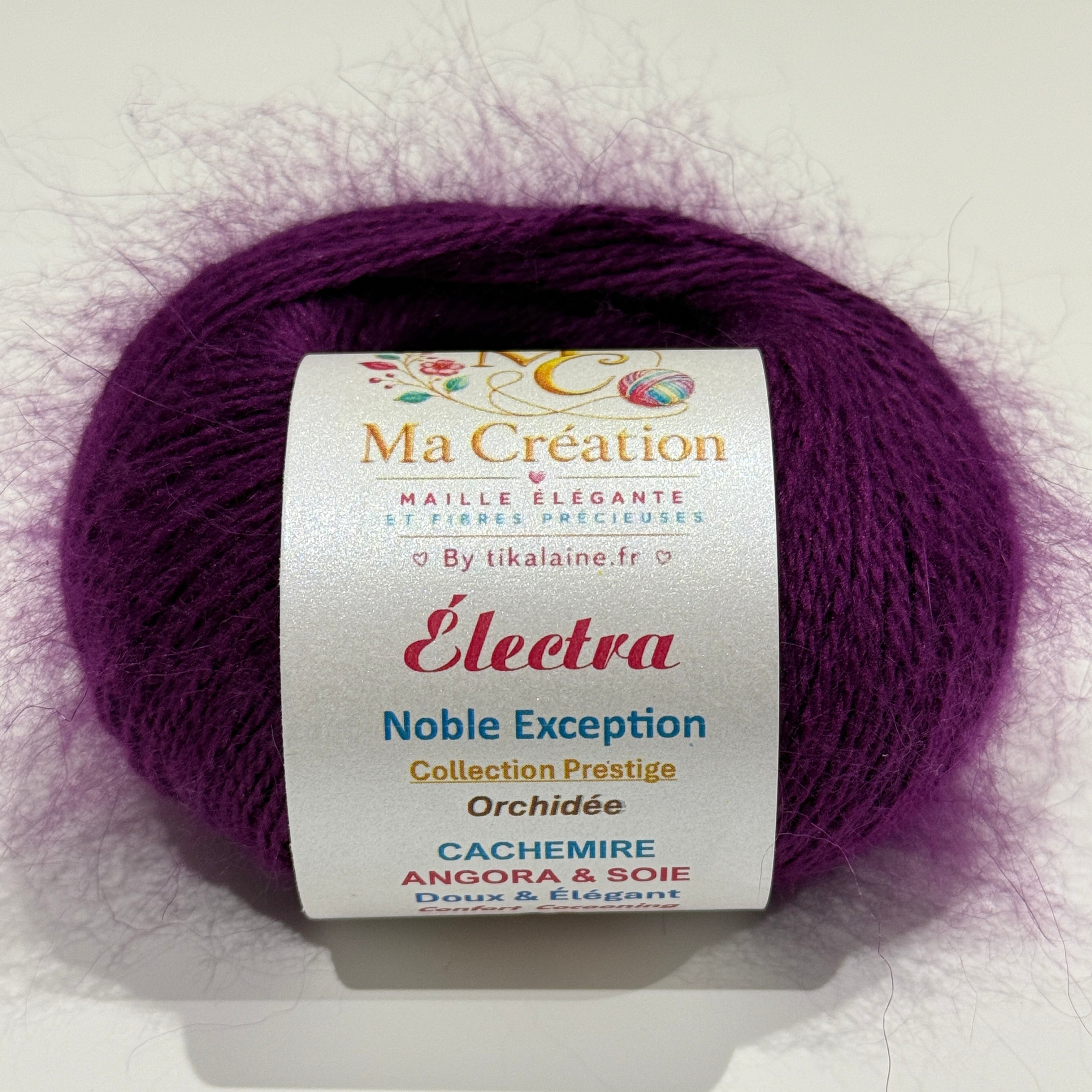 Noble Exception Électra : Cachemire, Angora & Soie