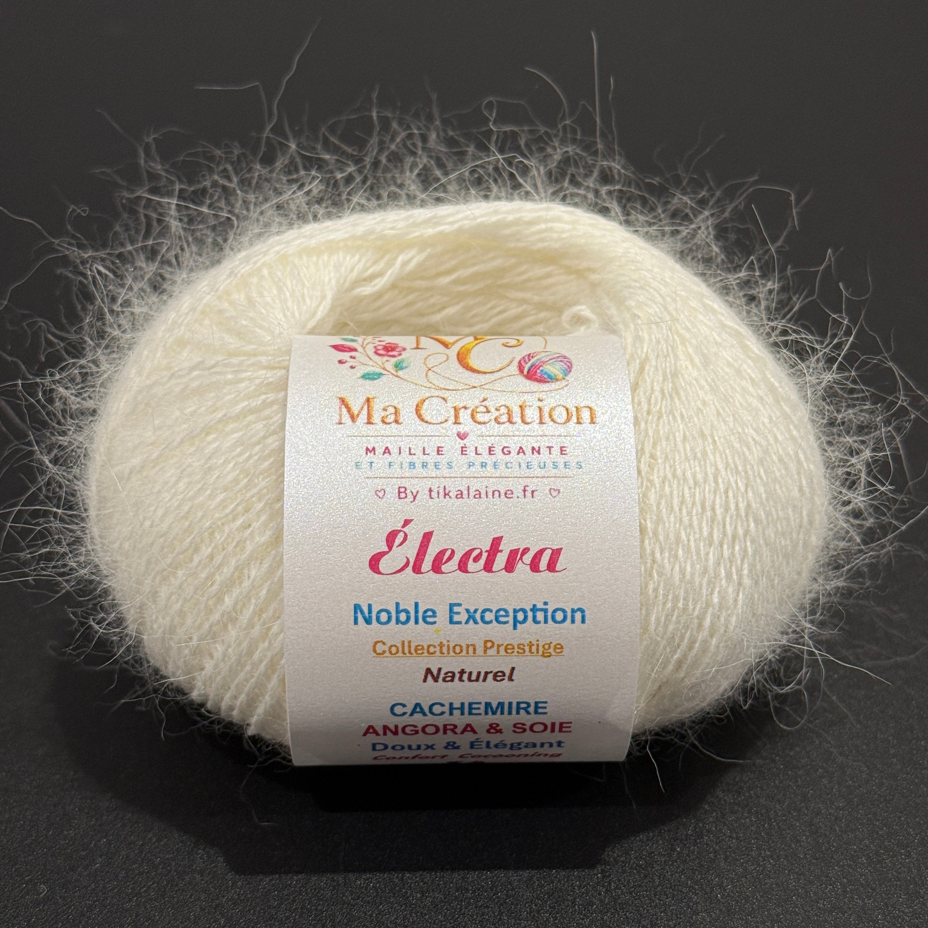 Noble Exception Électra : Cachemire, Angora & Soie