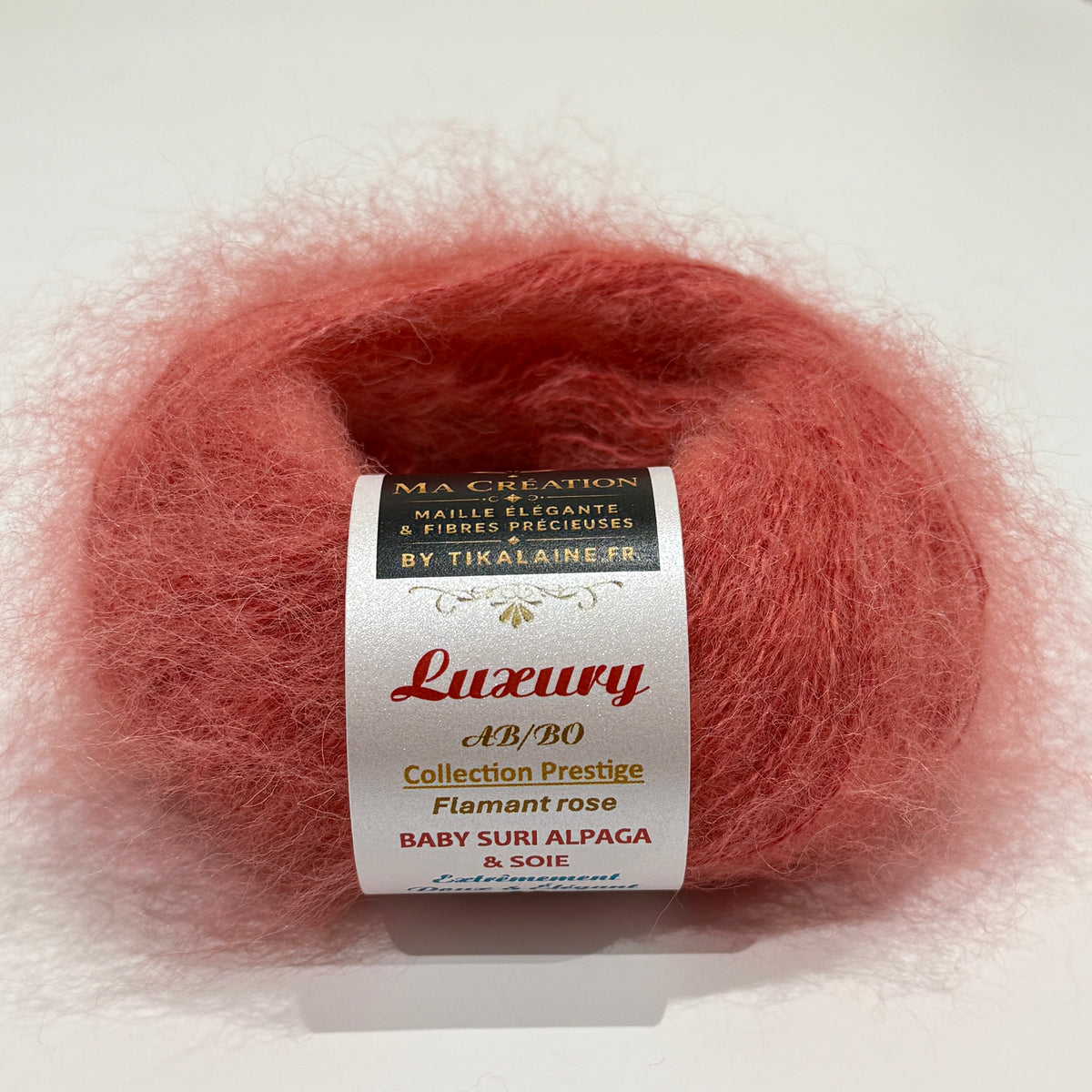 Luxury – Baby Suri Alpaga des Andes & Soie