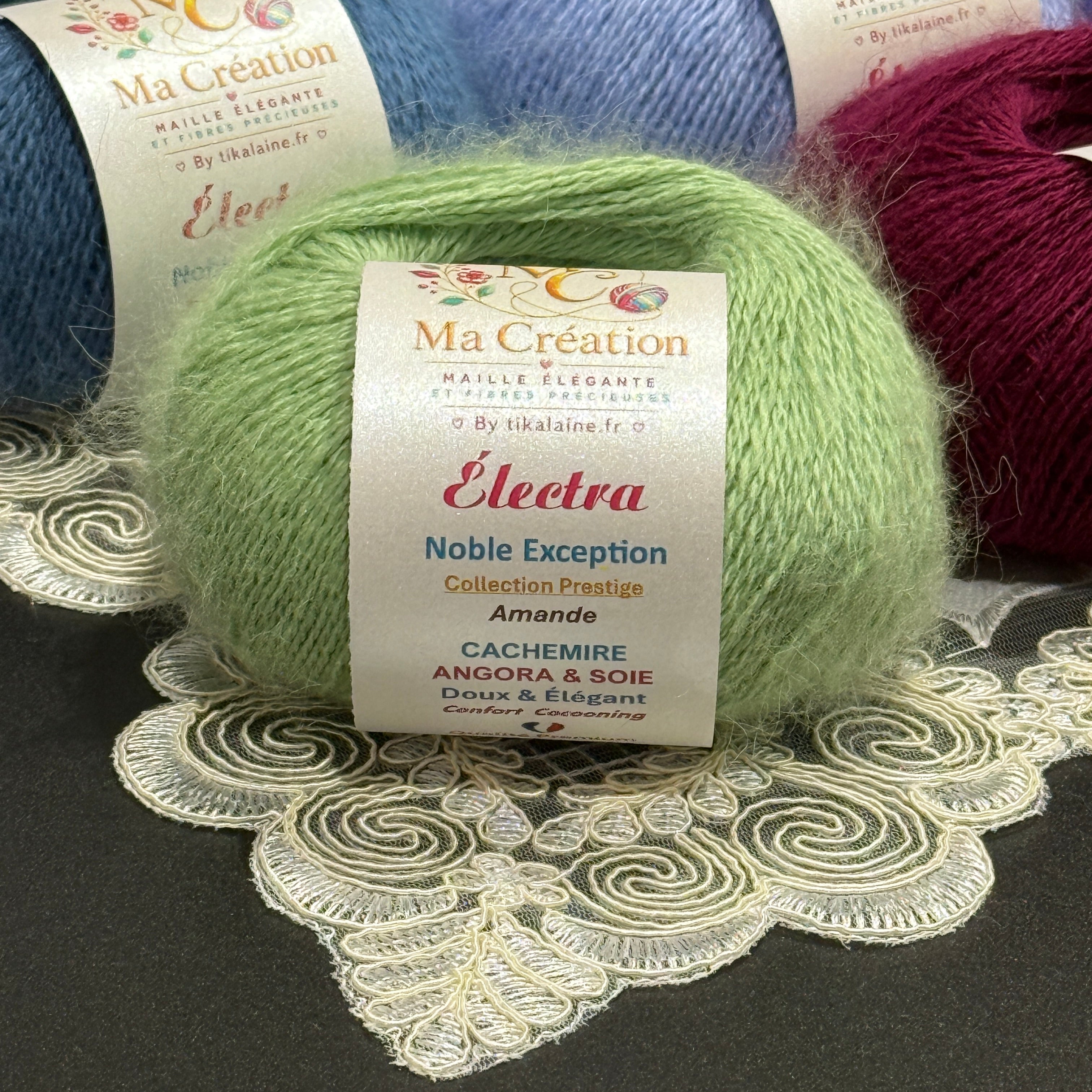 Noble Exception Électra : Cachemire, Angora & Soie