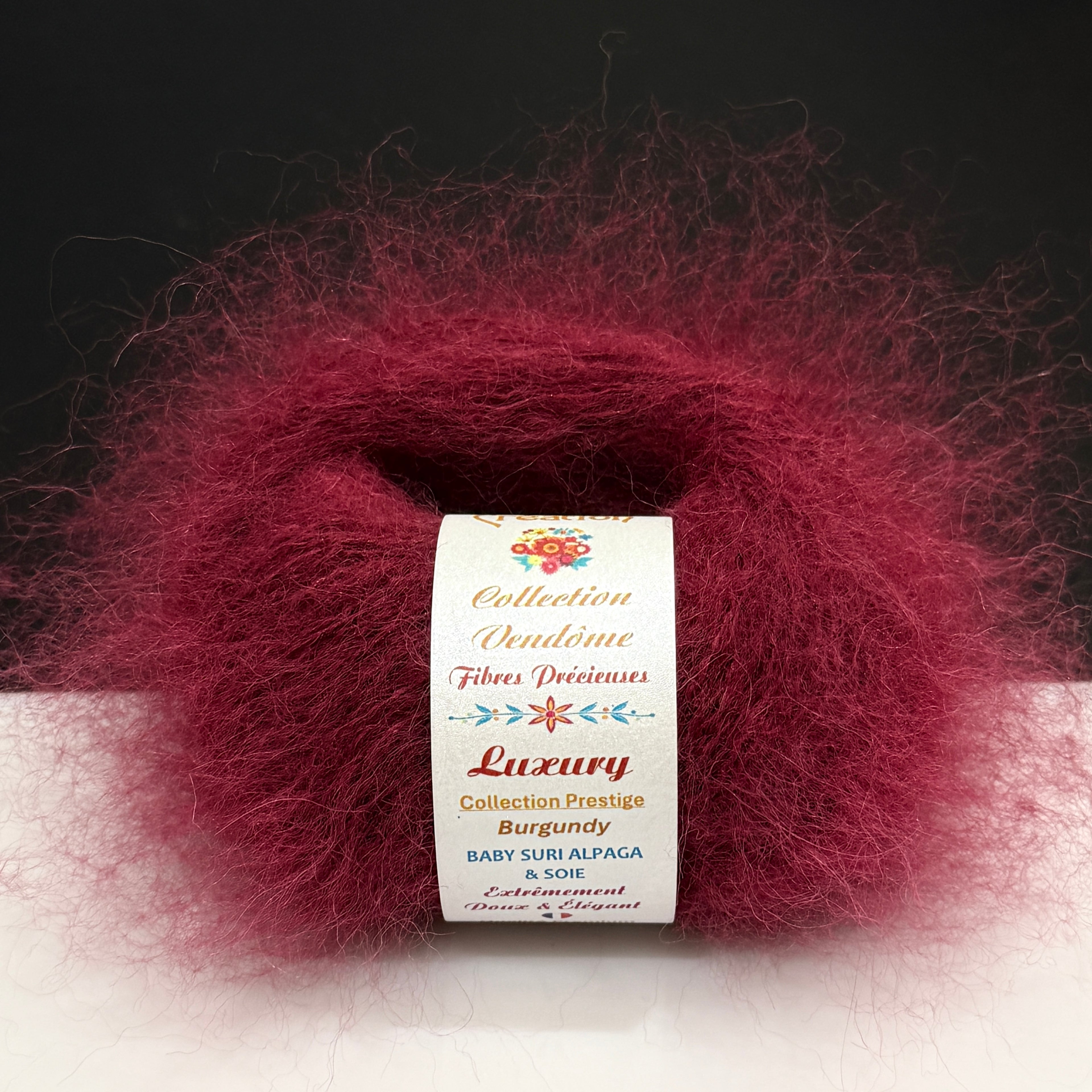 Luxury – Baby Suri Alpaga des Andes & Soie