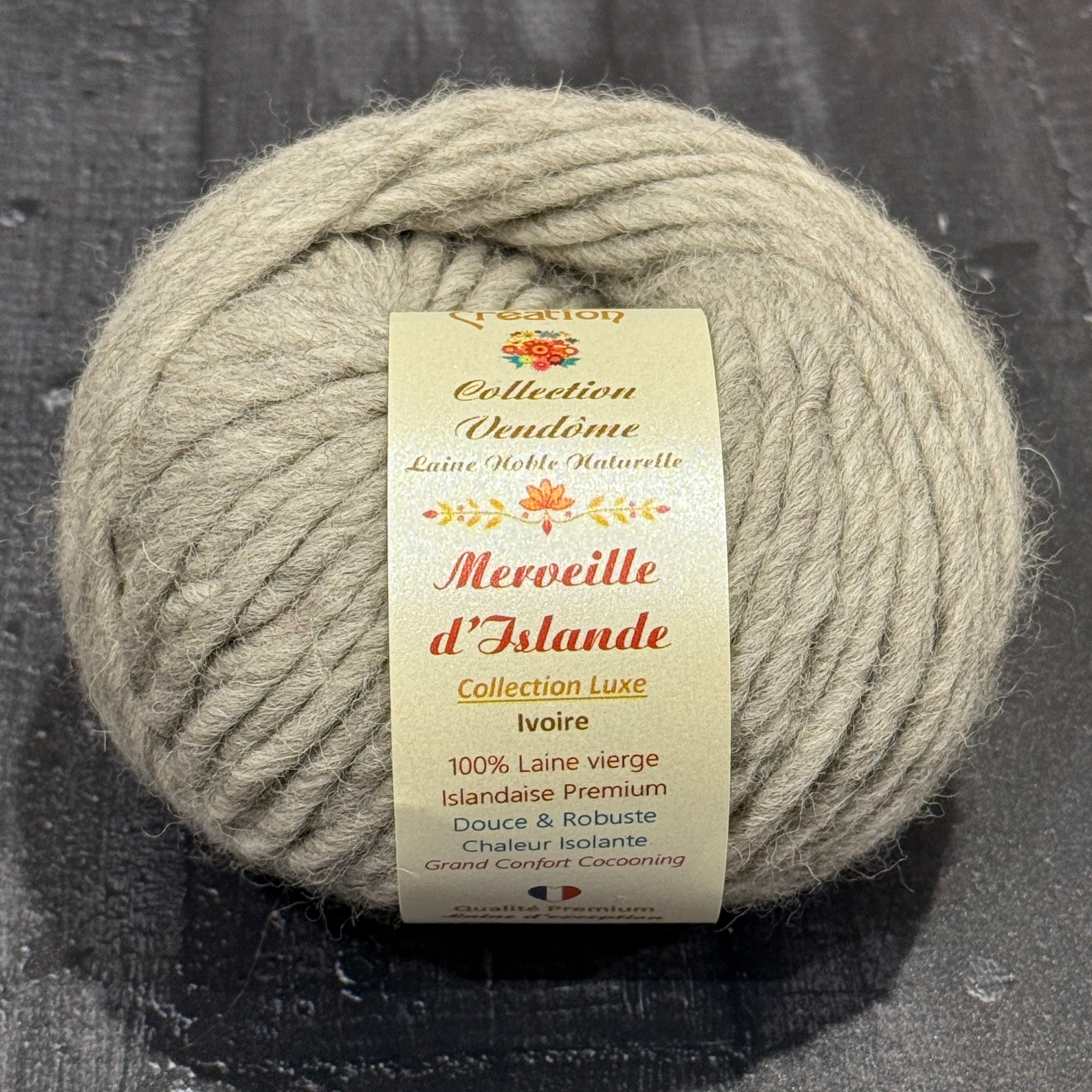 Merveille d’Islande : 100% laine vierge islandaise
