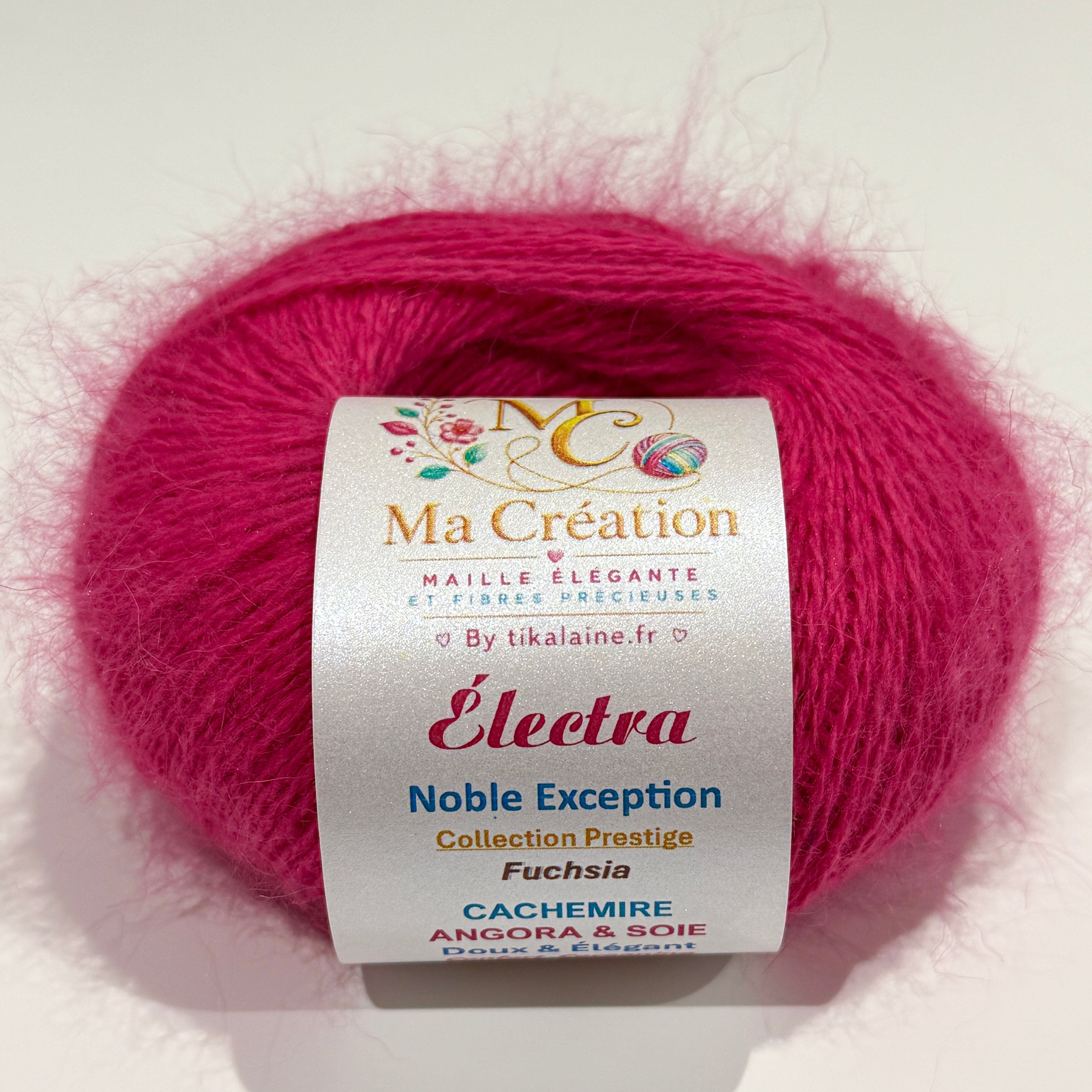 Noble Exception Électra : Cachemire, Angora & Soie