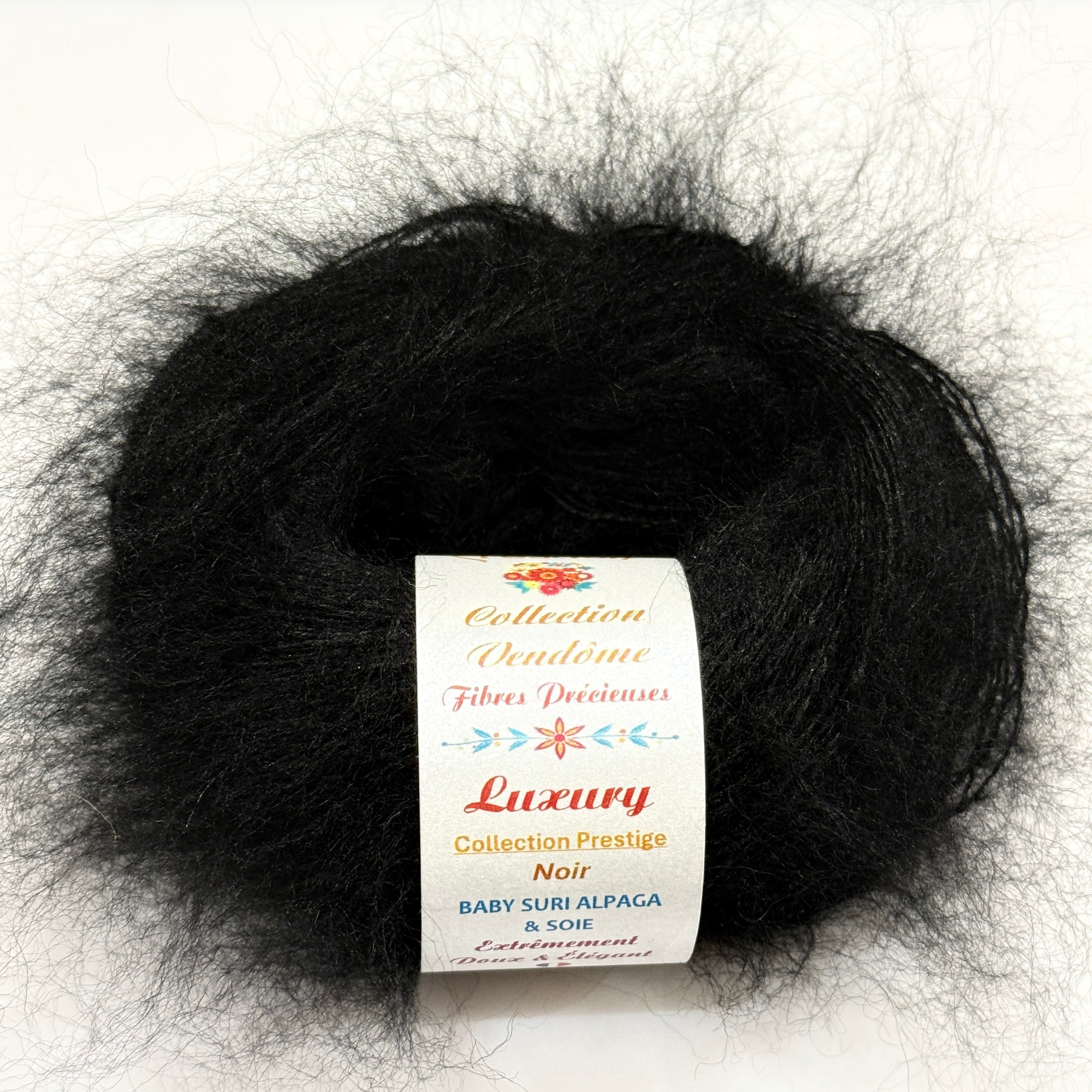 Luxury – Baby Suri Alpaga des Andes & Soie
