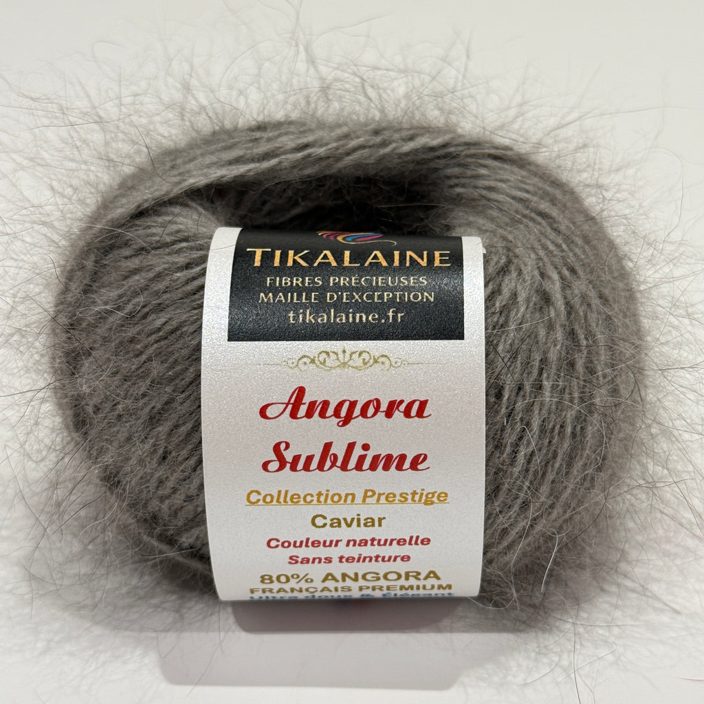 Angora Sublime : 80% Angora Français Premium & 20% Mérinos extrafin