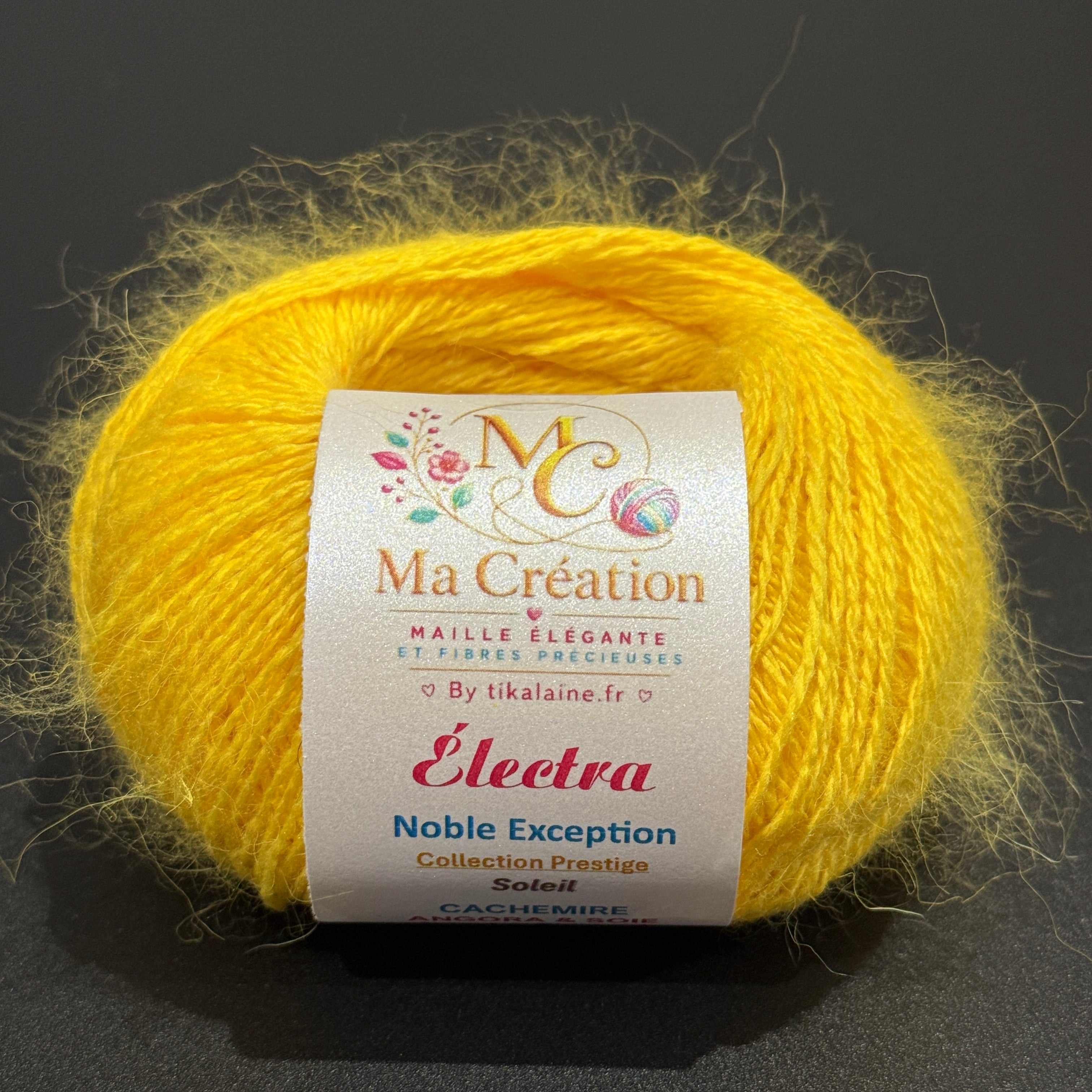 Noble Exception Électra : Cachemire, Angora & Soie