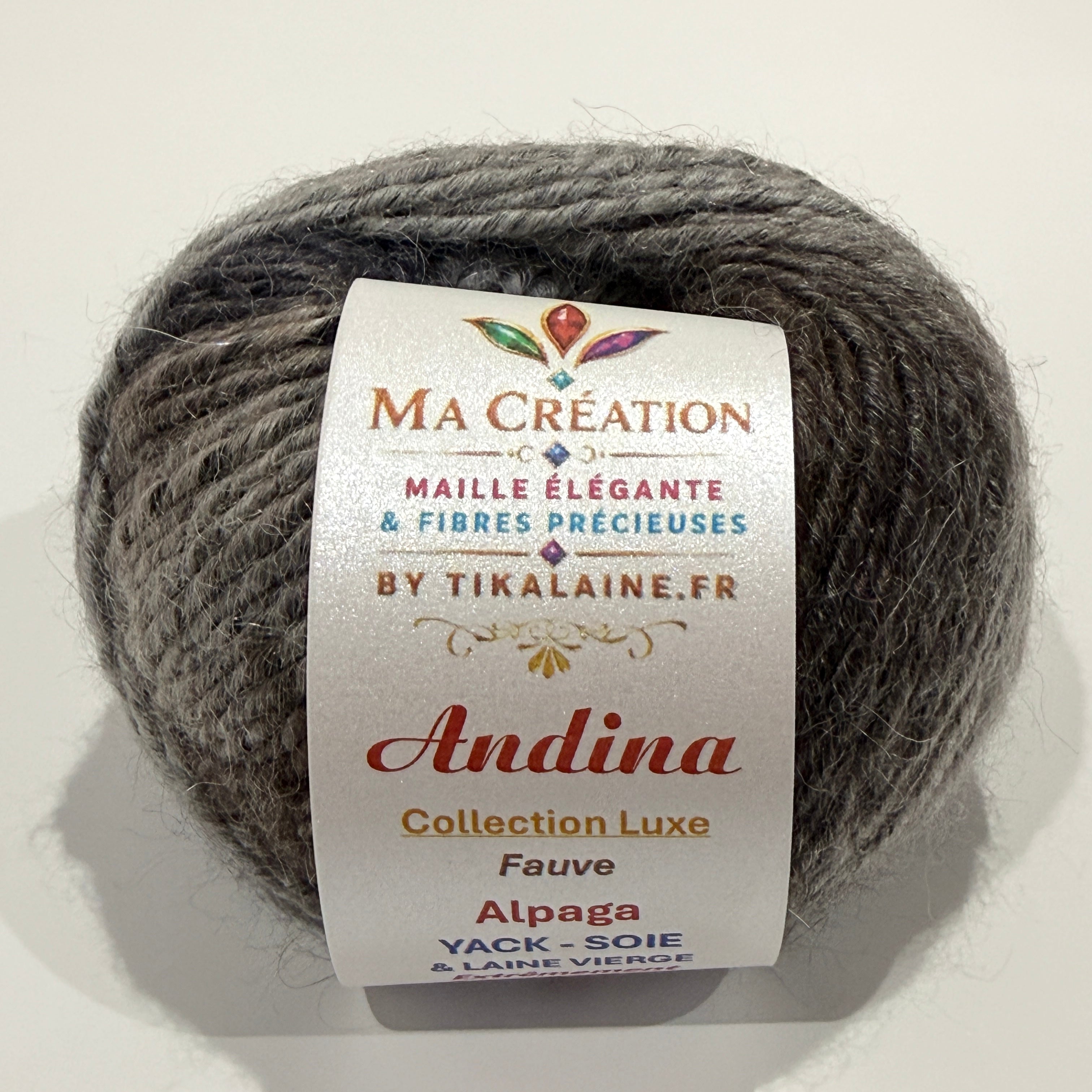 Andina : Alpaga, Yack, Soie et Laine vierge