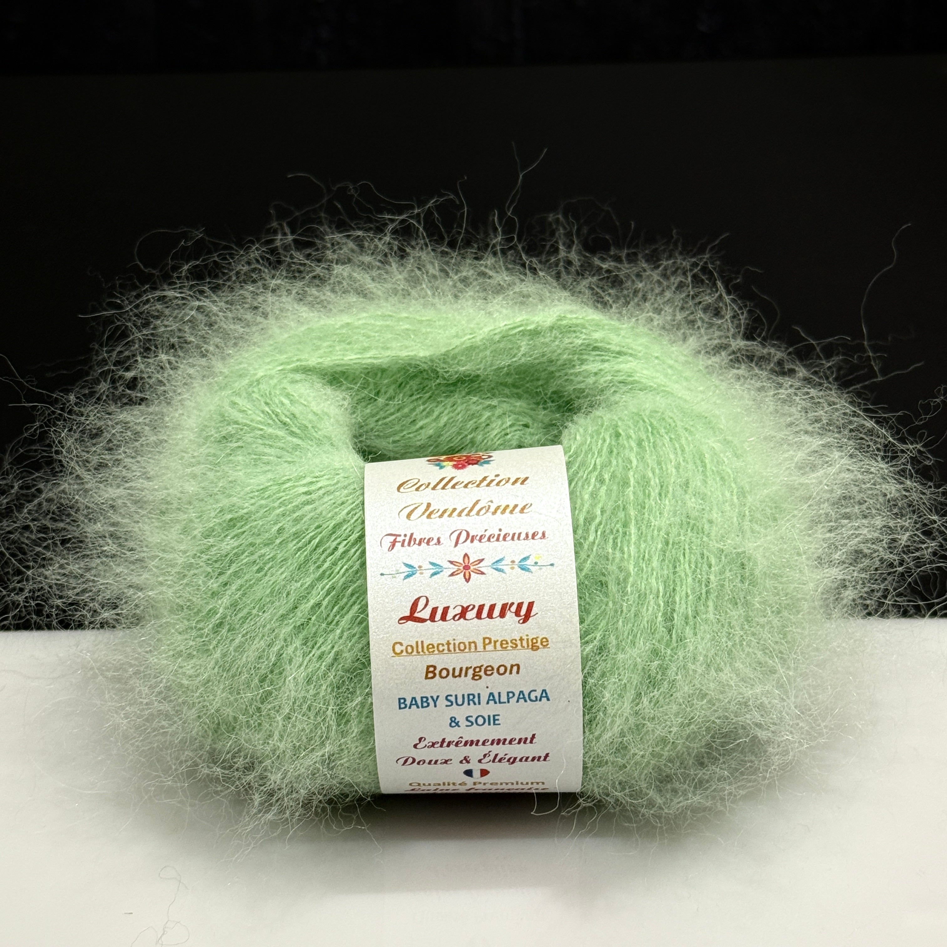 Luxury – Baby Suri Alpaga des Andes & Soie