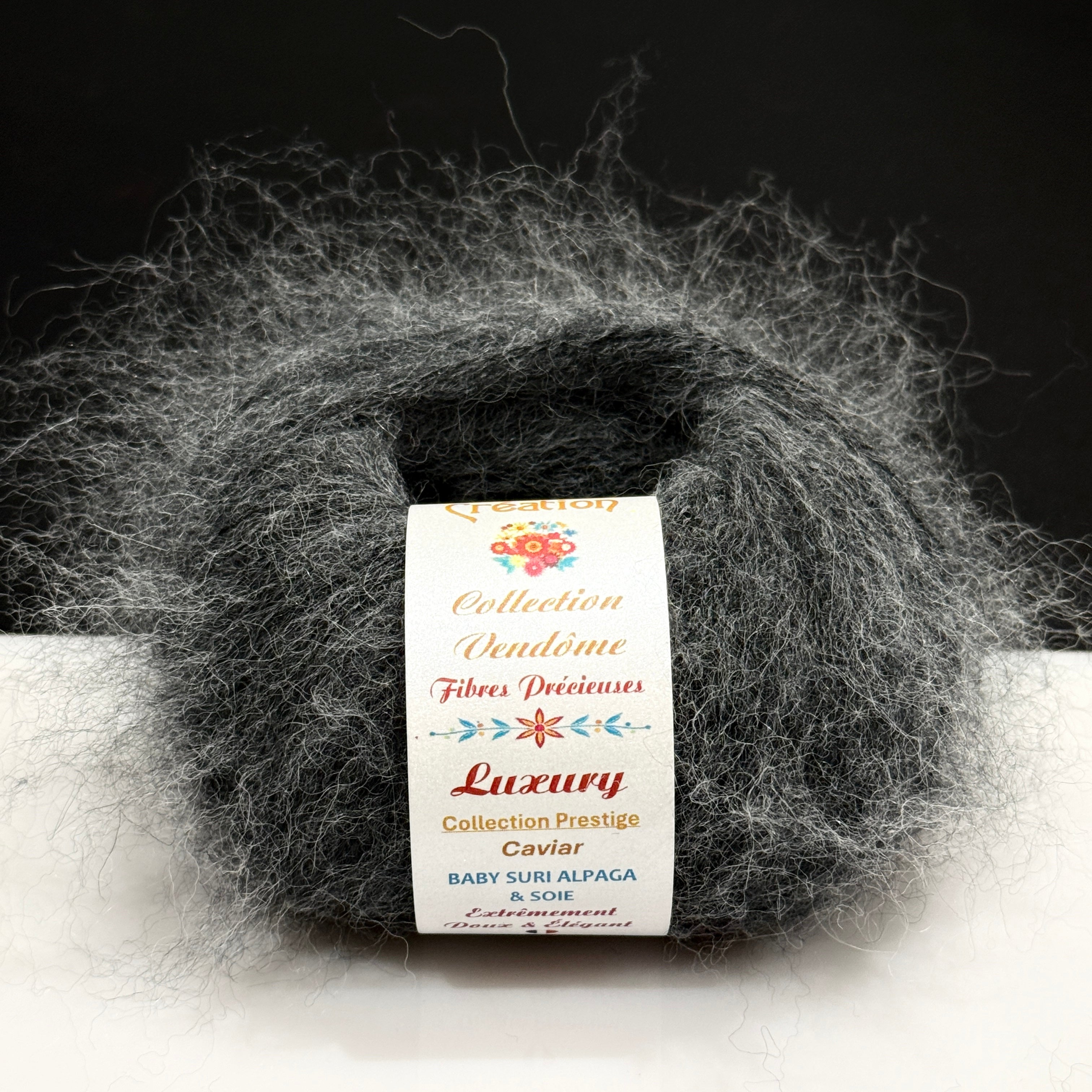 Luxury – Baby Suri Alpaga des Andes & Soie