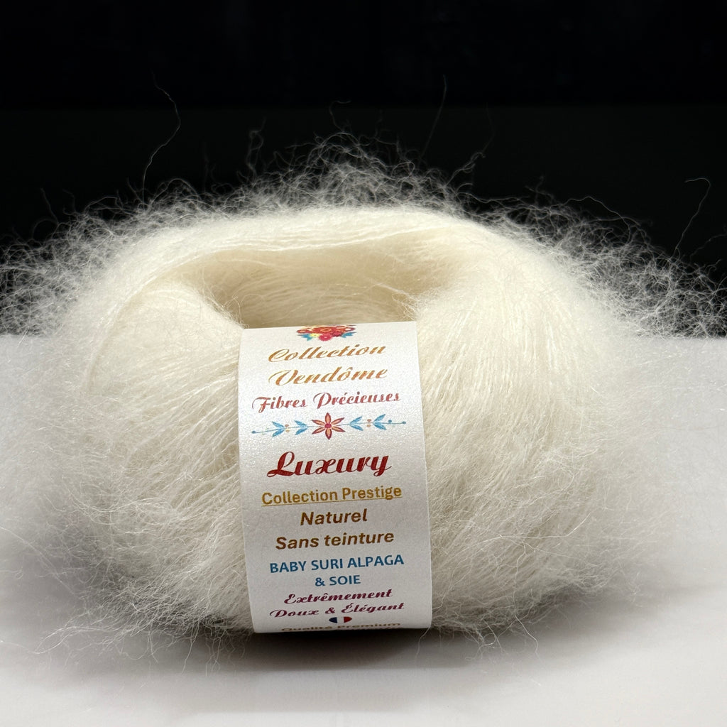 Luxury – Baby Suri Alpaga des Andes & Soie
