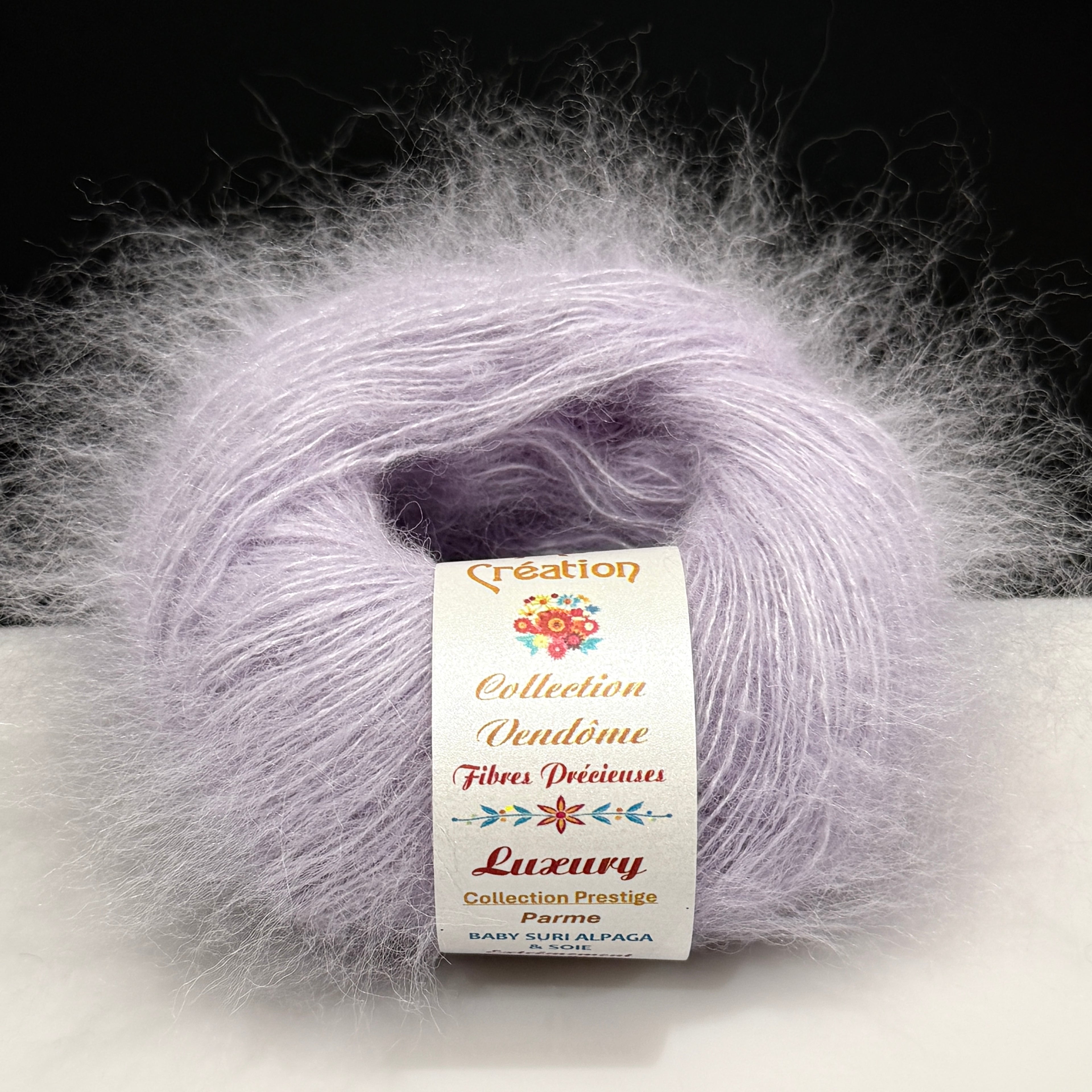 Luxury – Baby Suri Alpaga des Andes & Soie