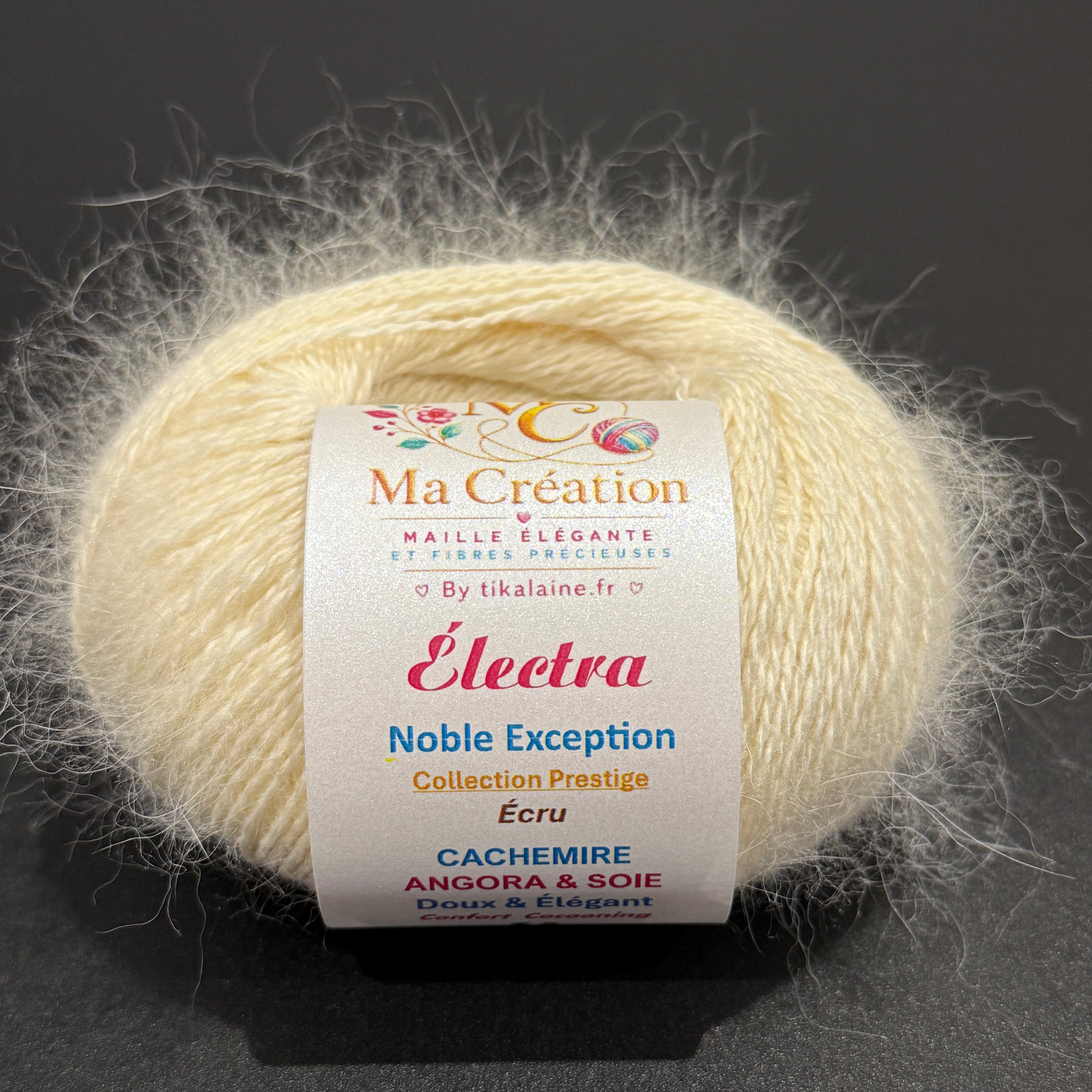 Noble Exception Électra : Cachemire, Angora & Soie