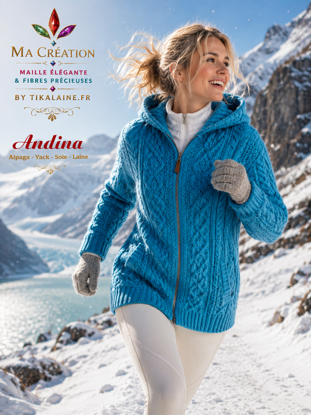 Andina : Alpaga, Yack, Soie et Laine vierge