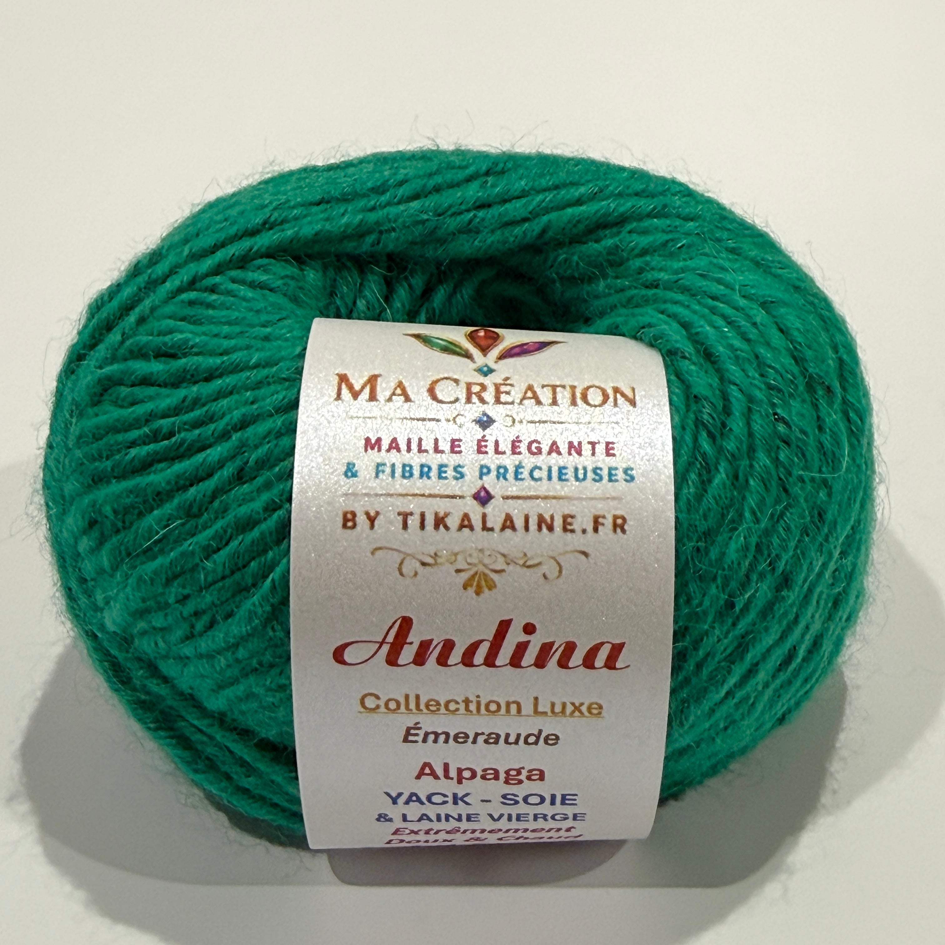 Andina : Alpaga, Yack, Soie et Laine vierge