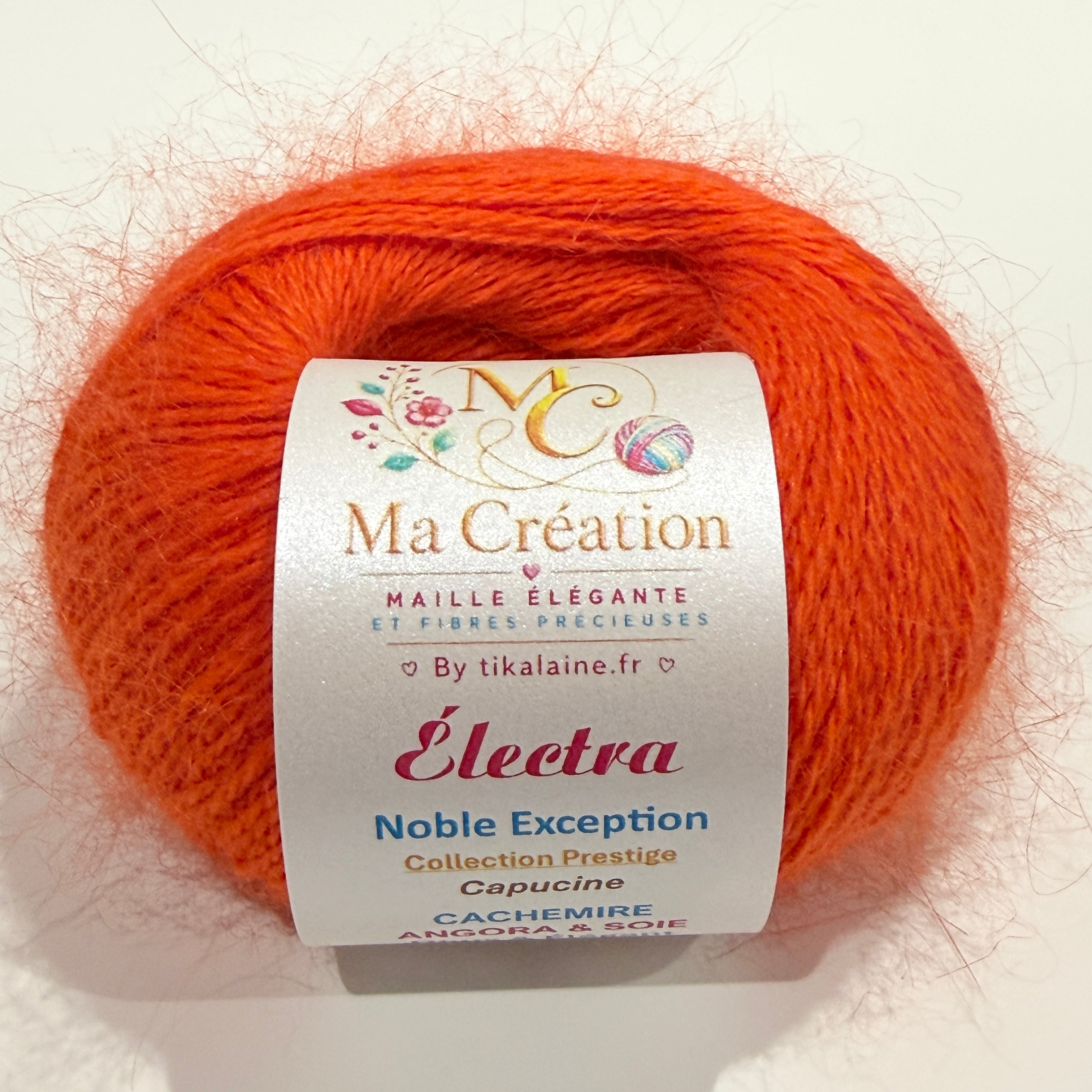 Noble Exception Électra : Cachemire, Angora & Soie