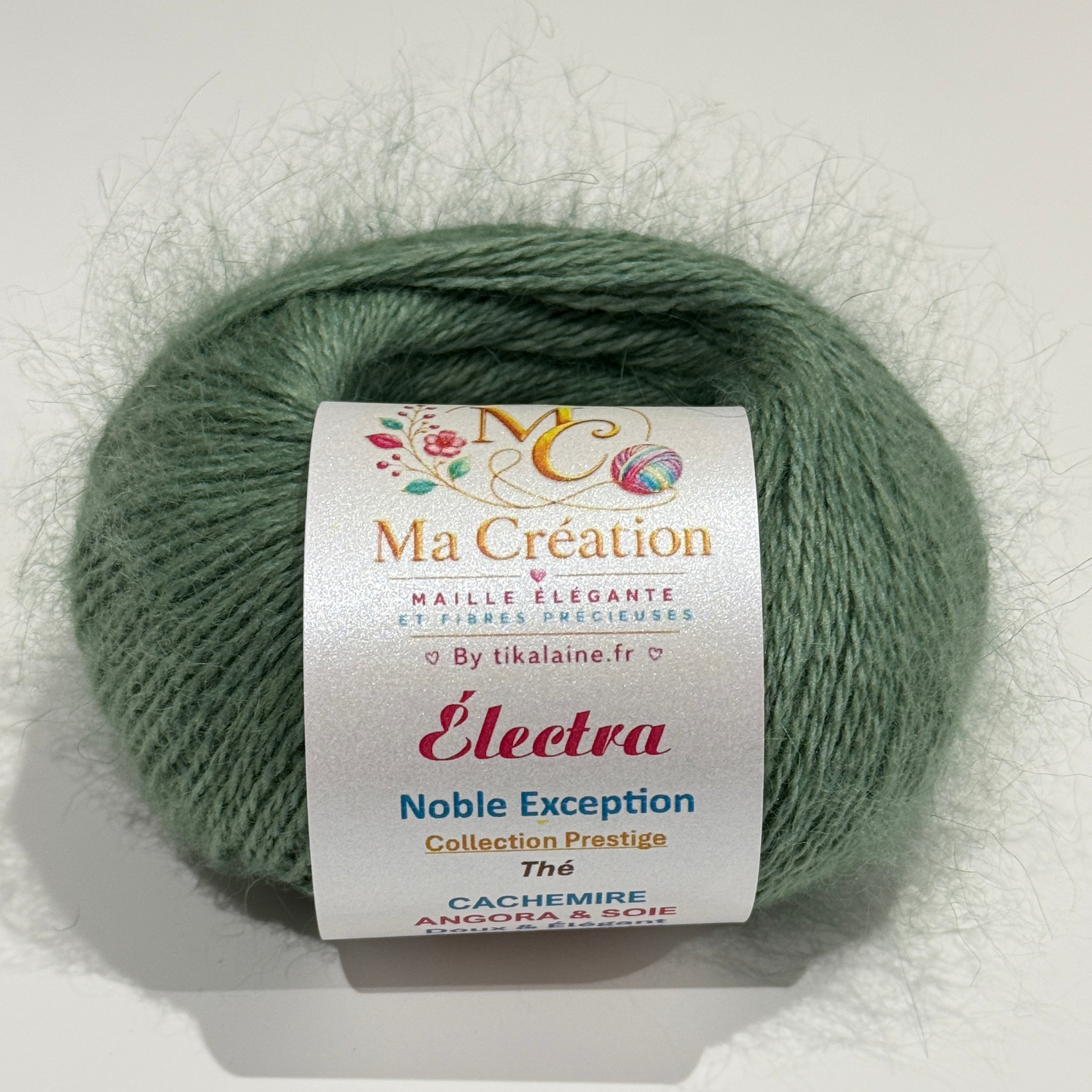 Noble Exception Électra : Cachemire, Angora & Soie