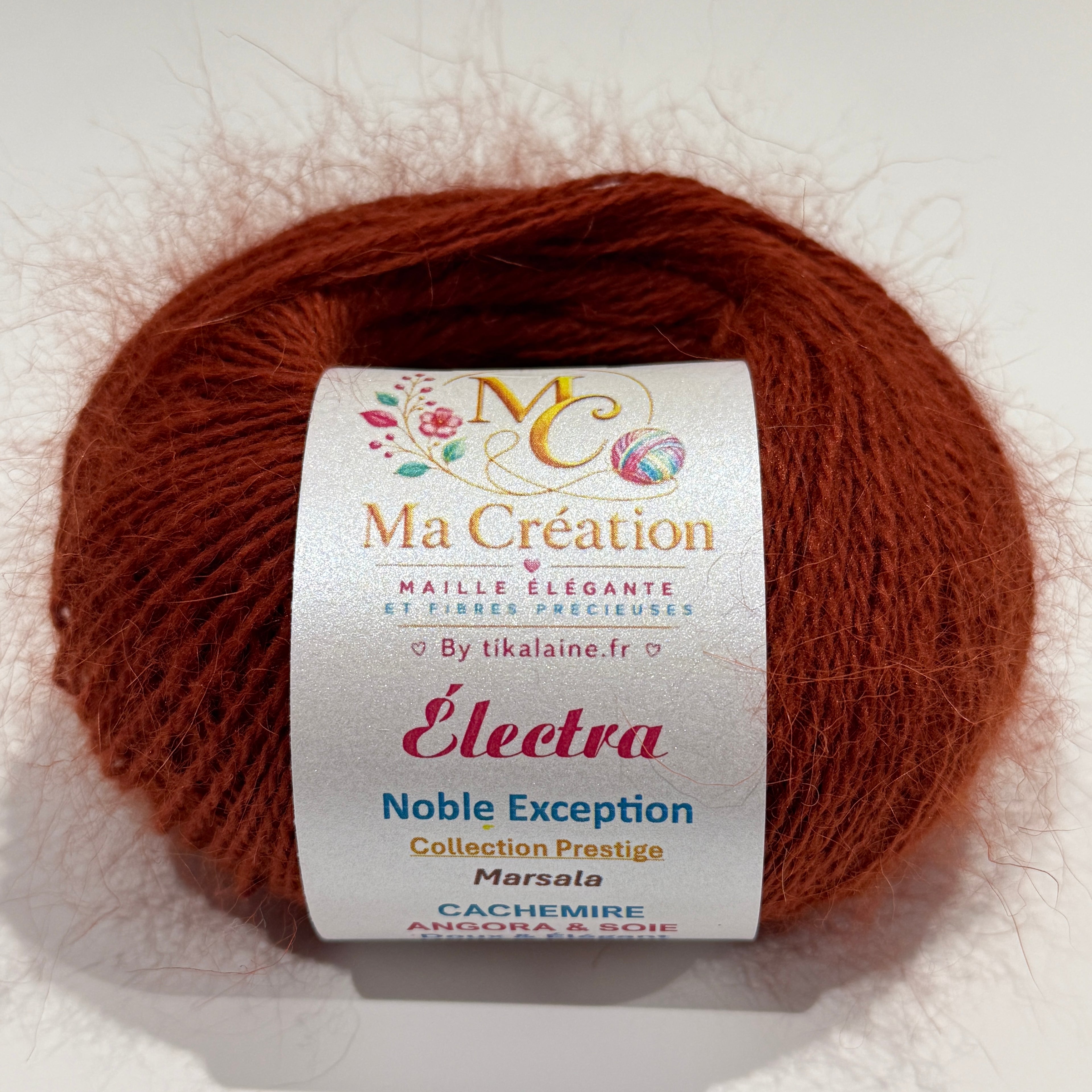 Noble Exception Électra : Cachemire, Angora & Soie