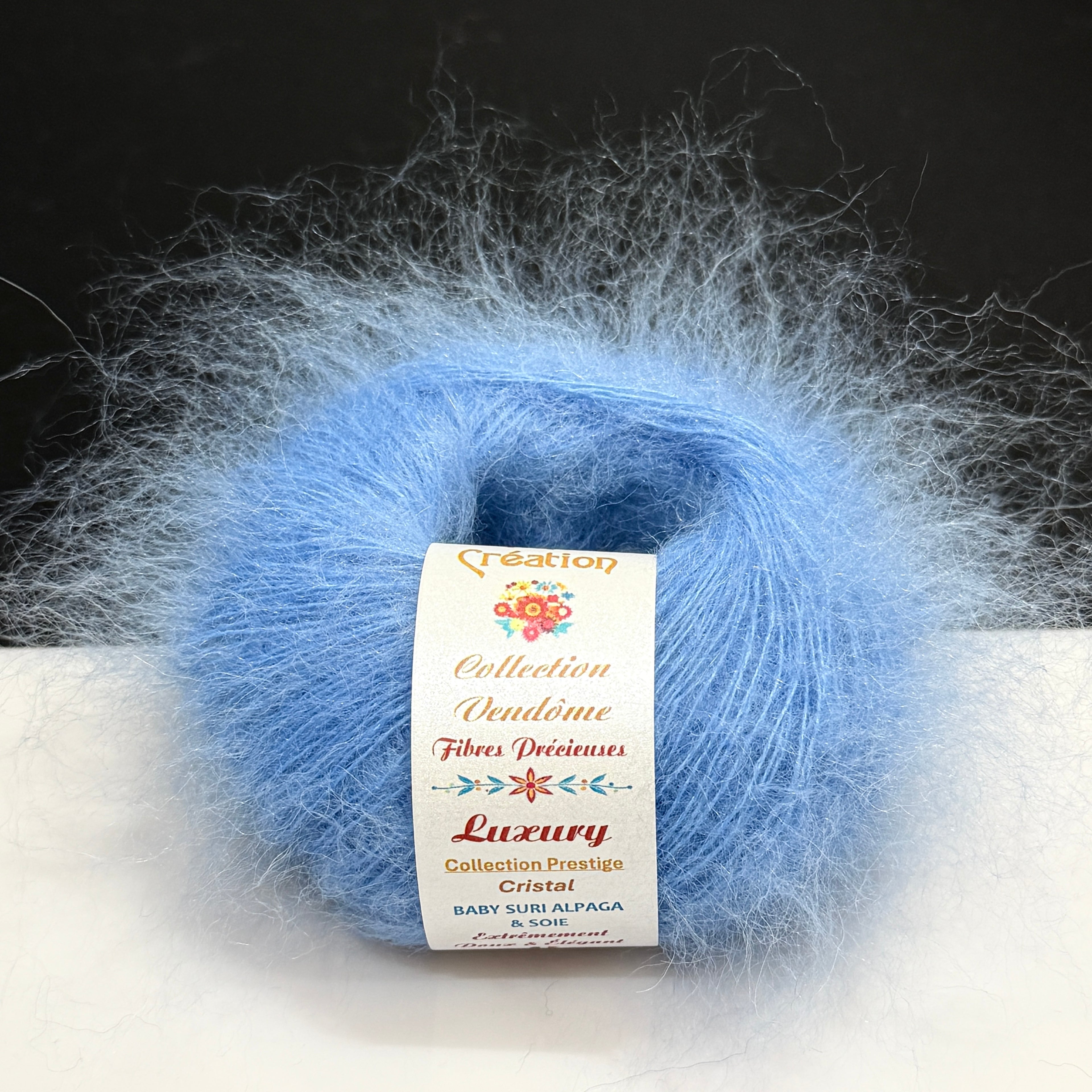 Luxury – Baby Suri Alpaga des Andes & Soie