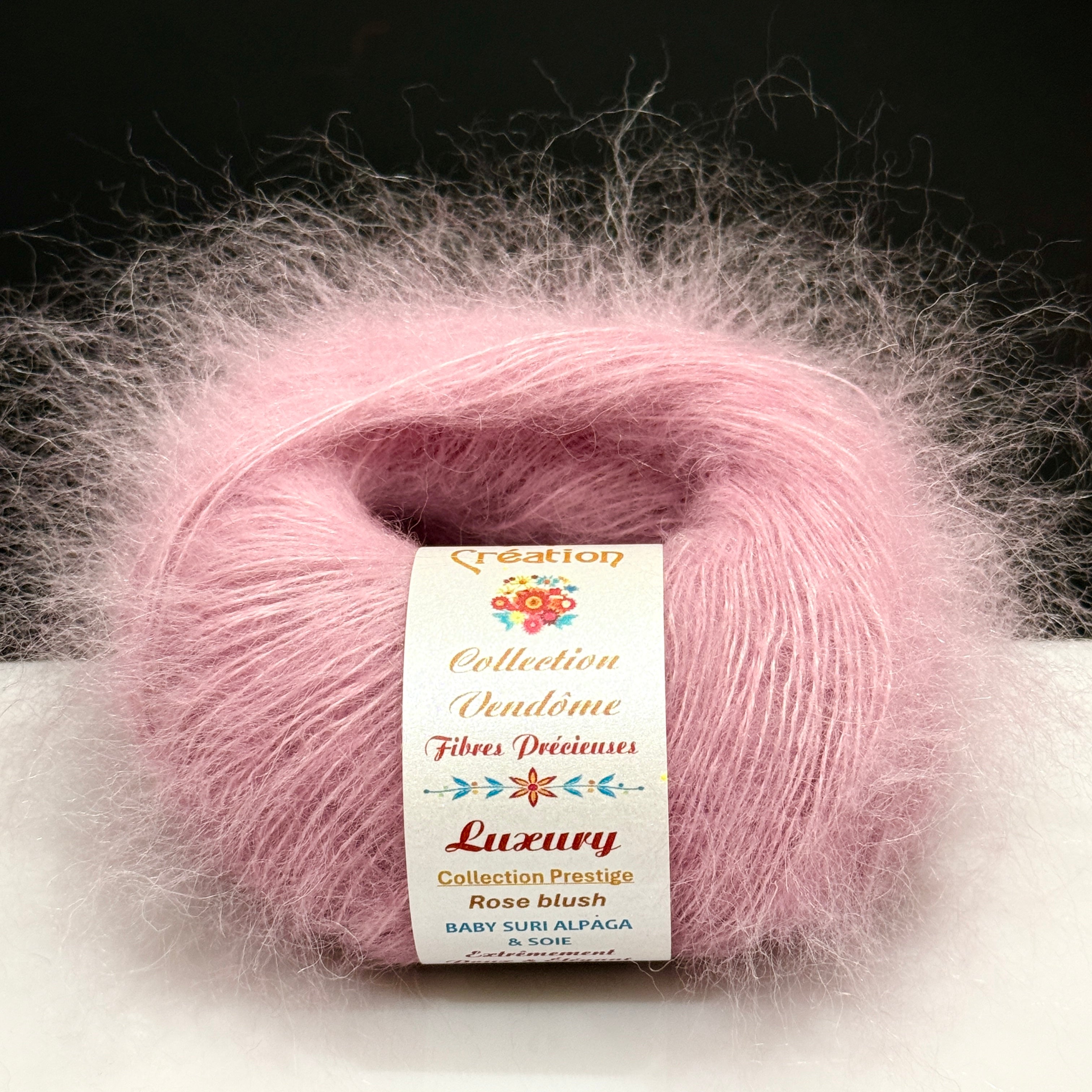 Luxury – Baby Suri Alpaga des Andes & Soie